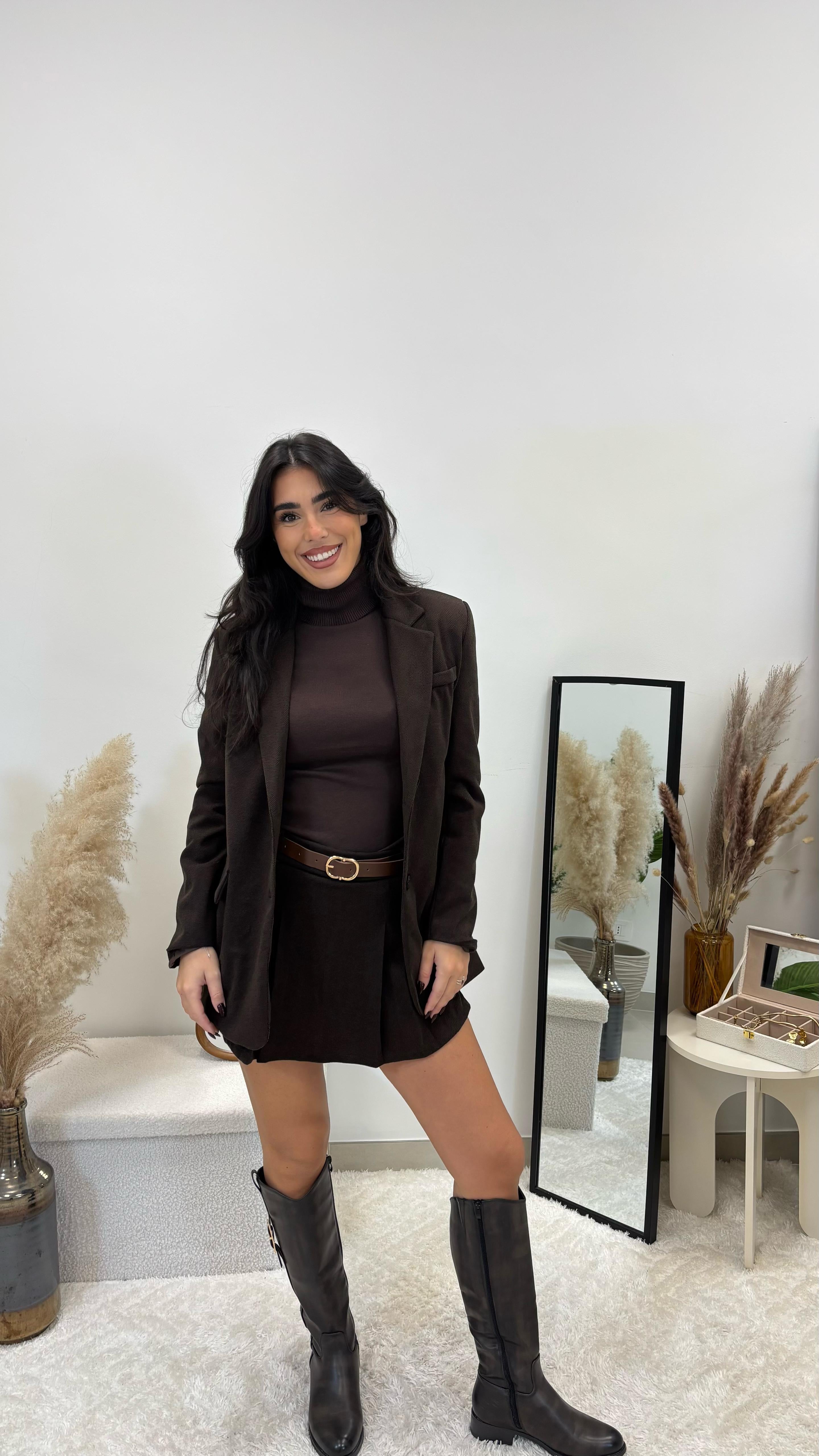 Giacca Spigata Urban Classic Choco