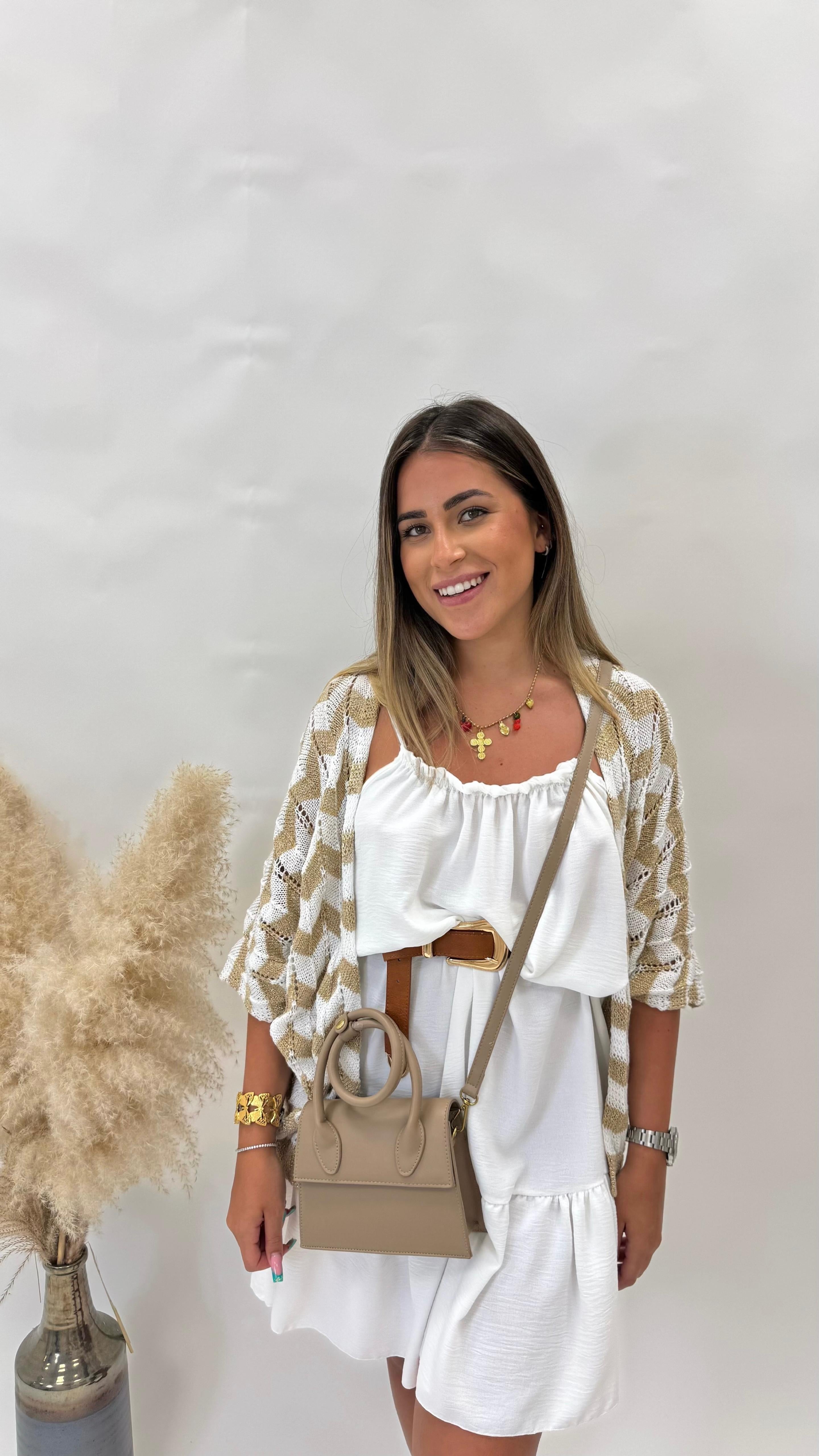 Cardigan Inspo M Bianco
