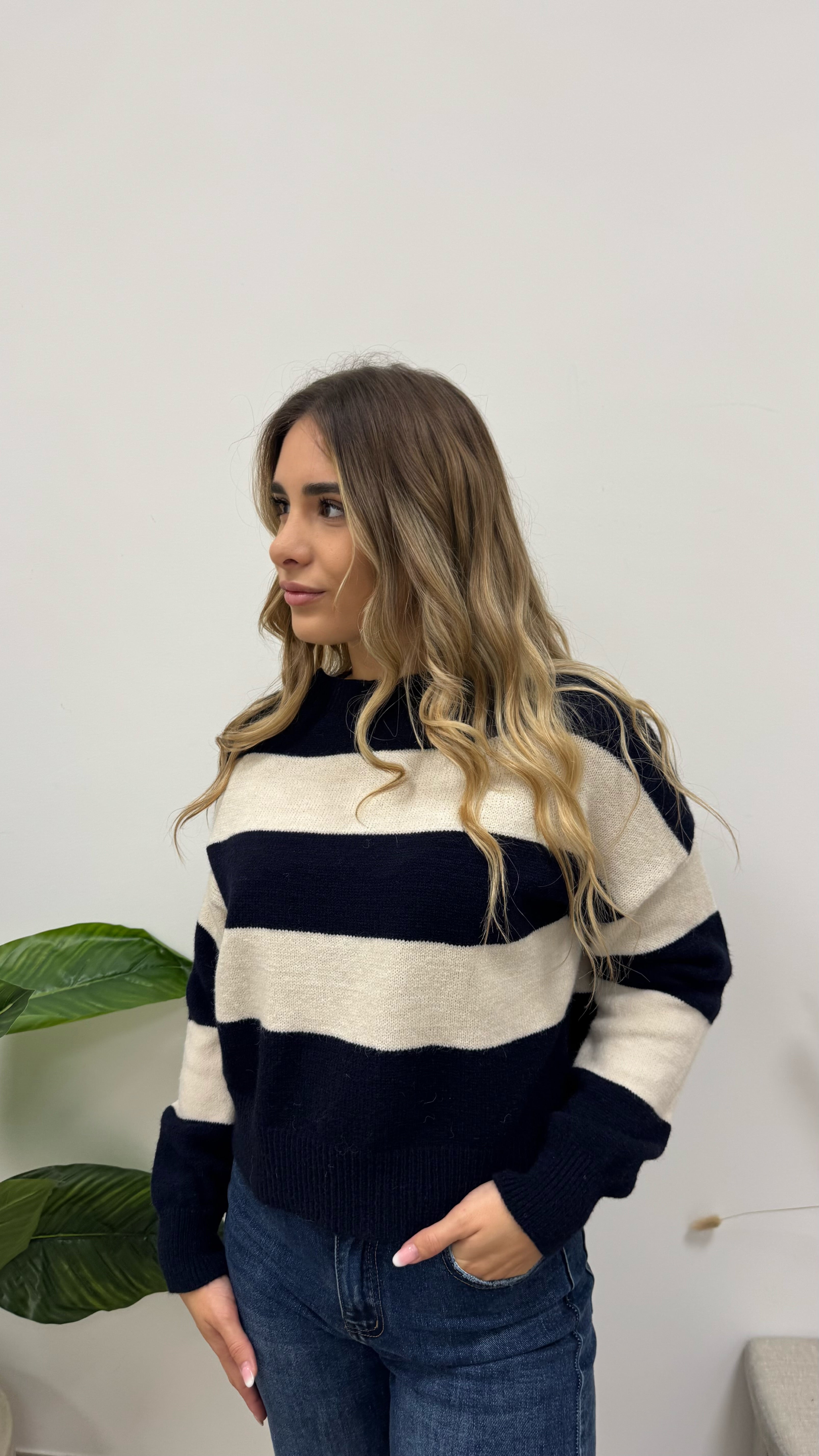 Pull Marine Chic Blu Notte