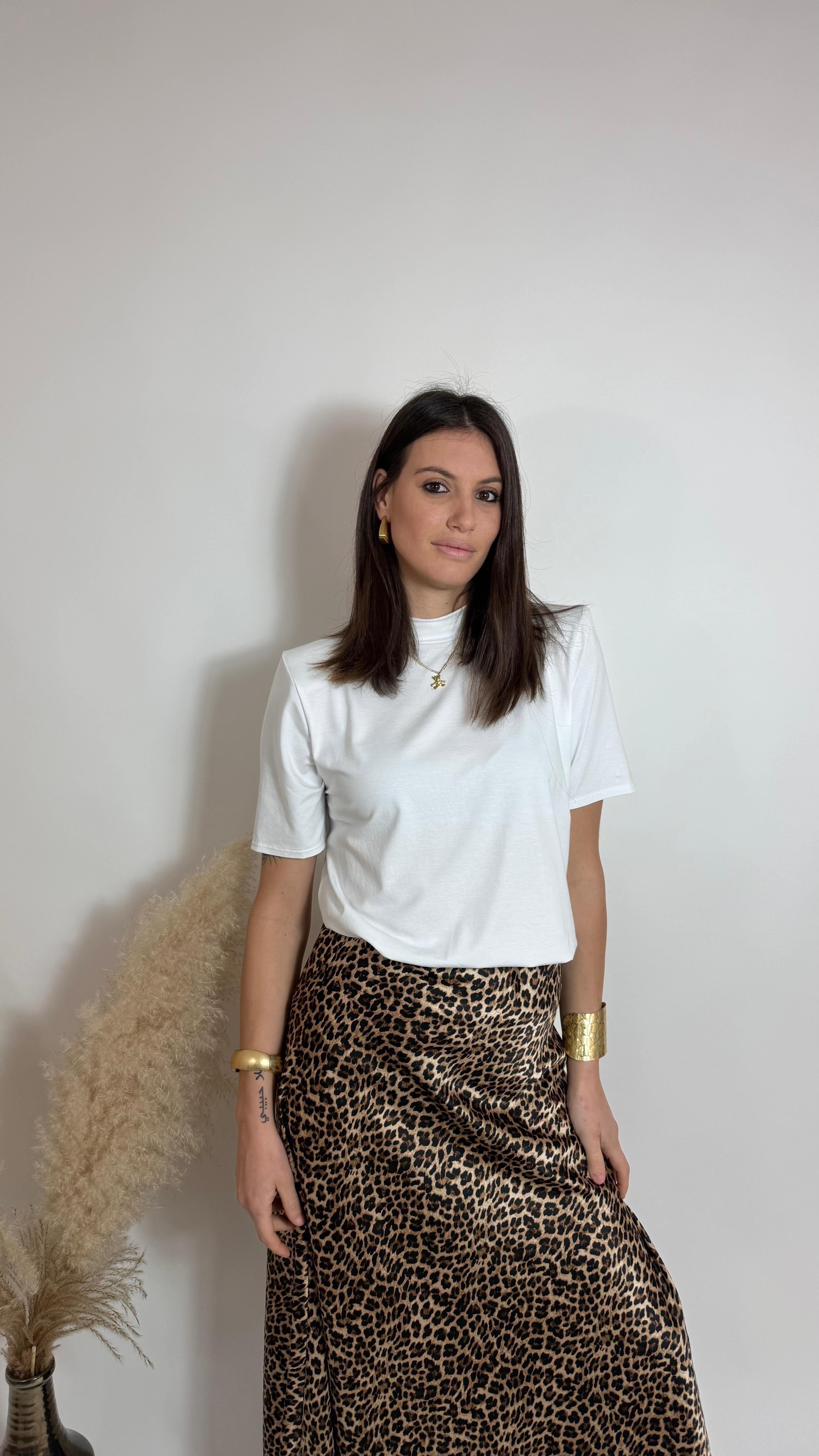 Longuette Silk Leopard