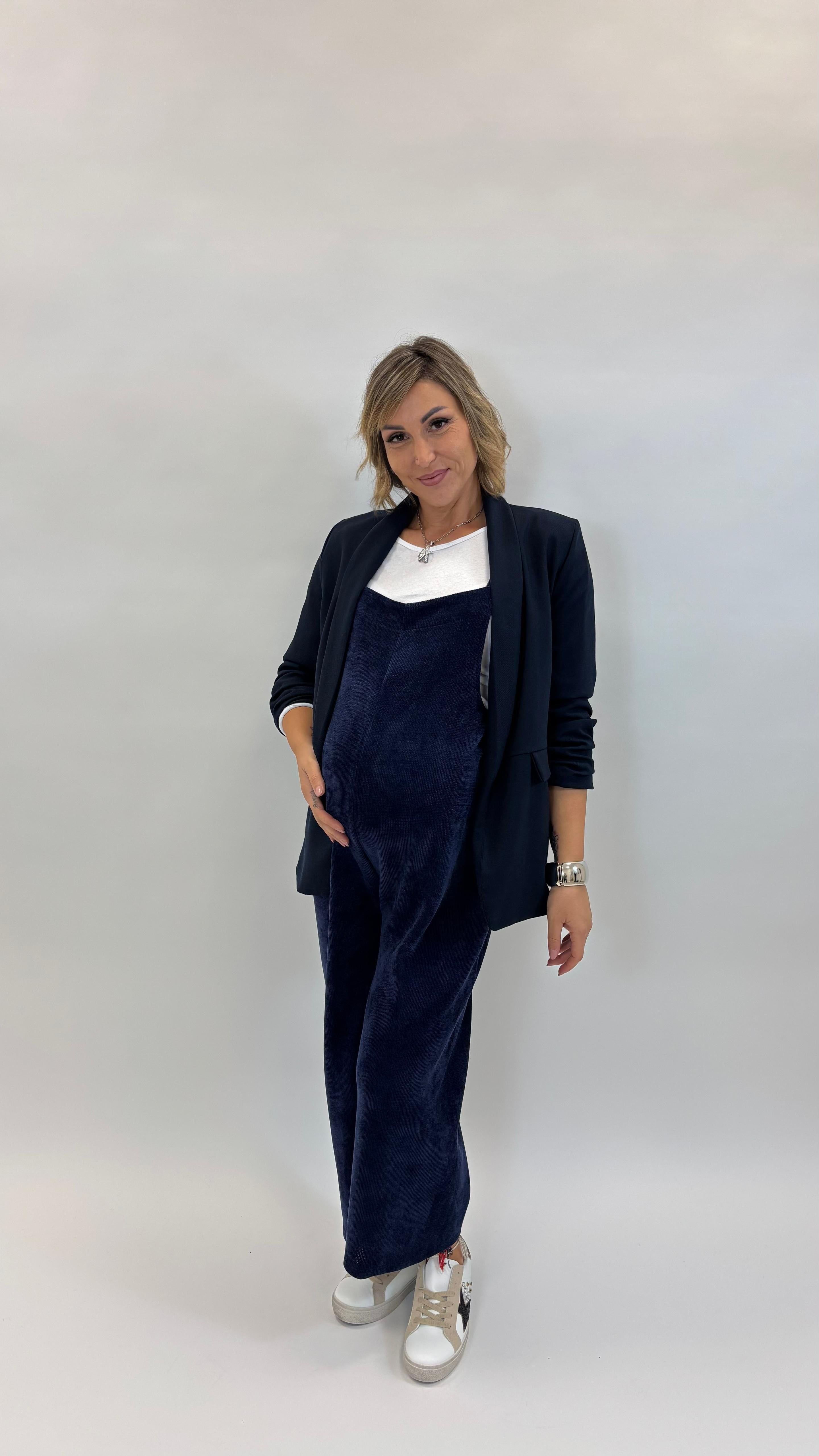 Salopette Comfy Blu Notte