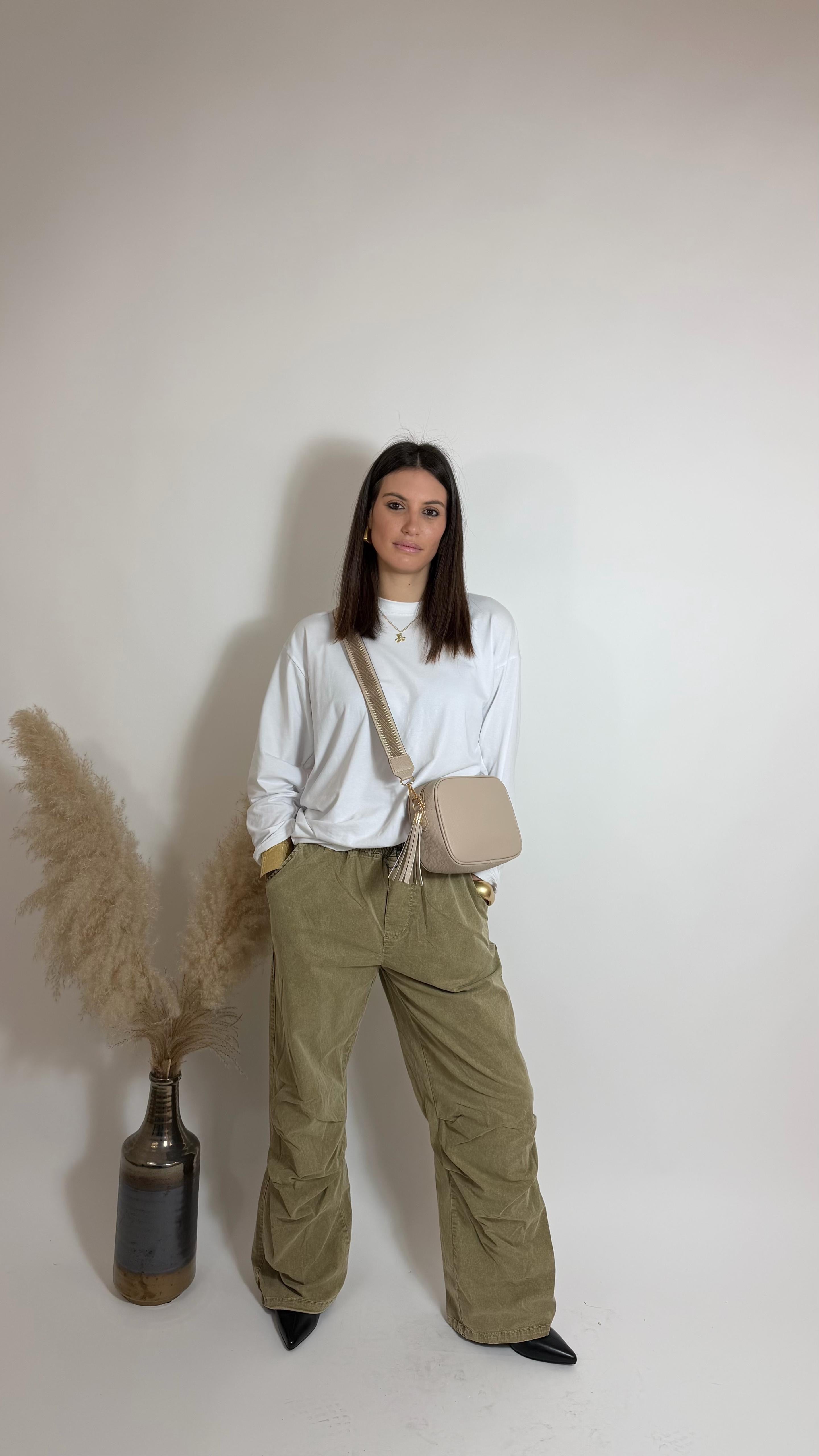 Pantalone Cargo Maltinto Sabbia