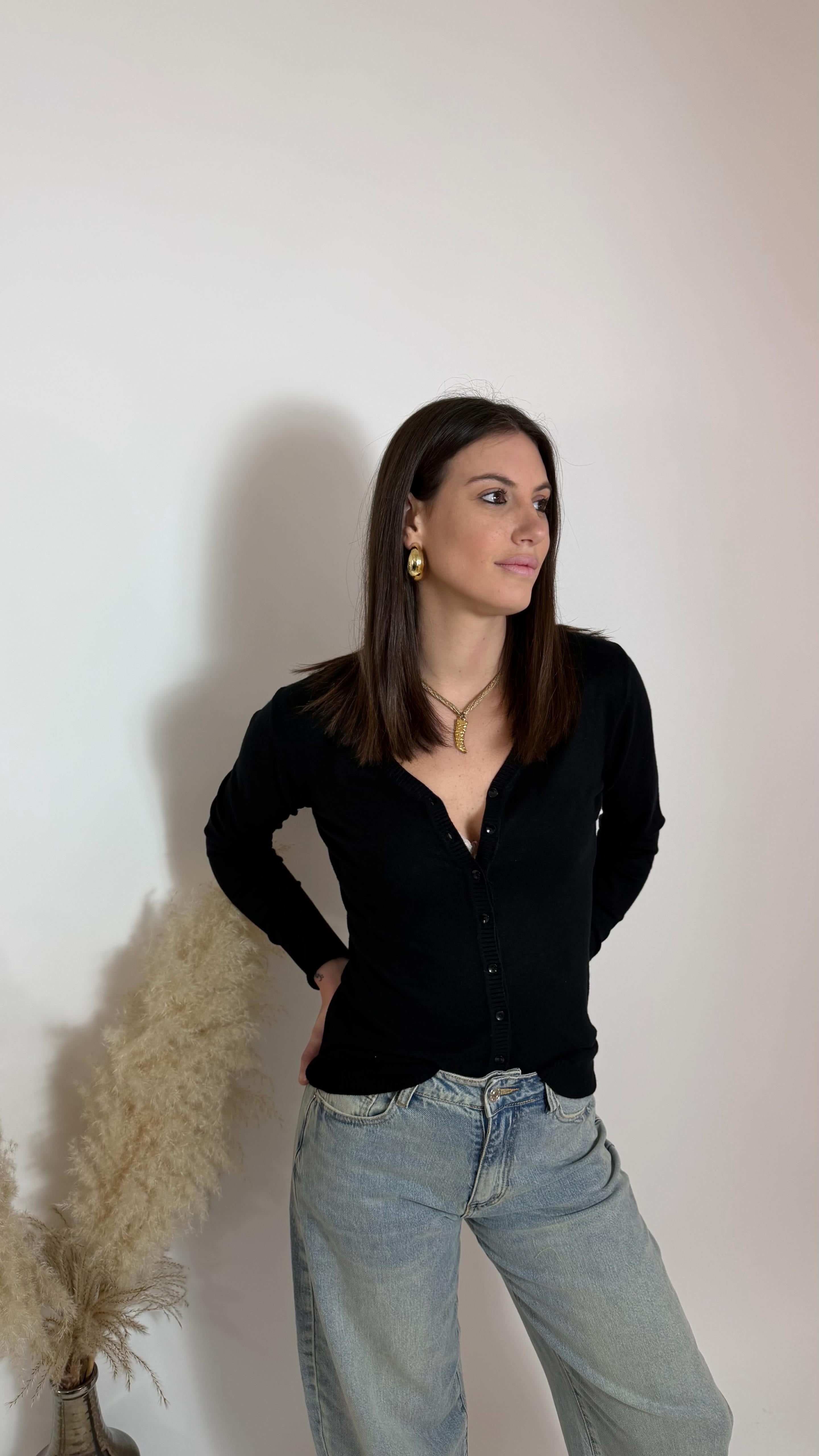 Pull Be You Bottoncini Nero