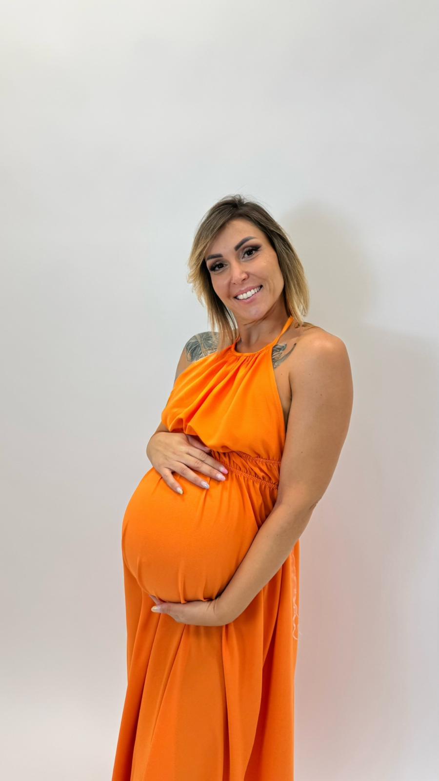 Abito Calliope Orange