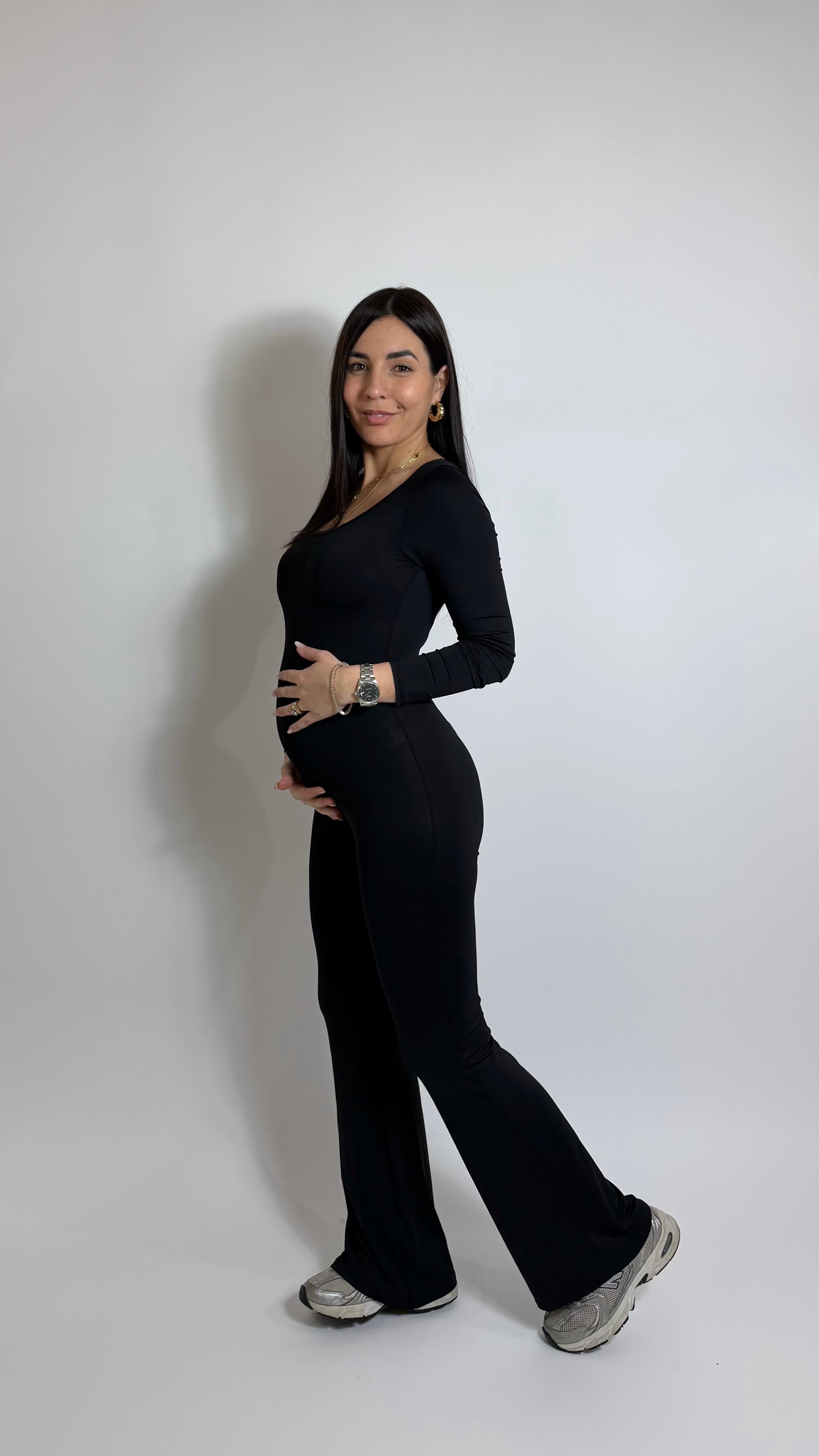 Jumpsuit Second Skin - Flare / Nera