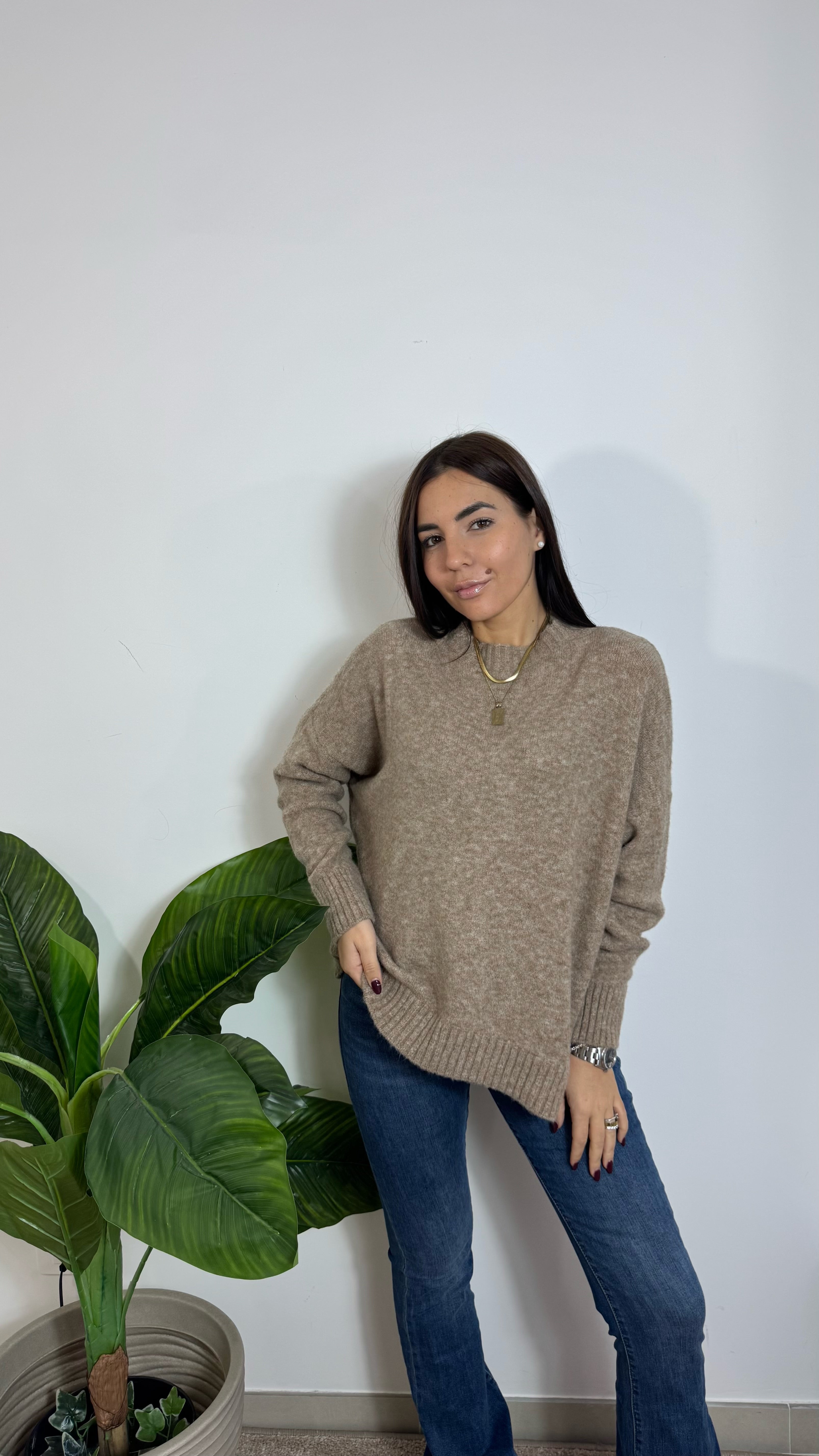 Pull Morbidissimo Girocollo Nude