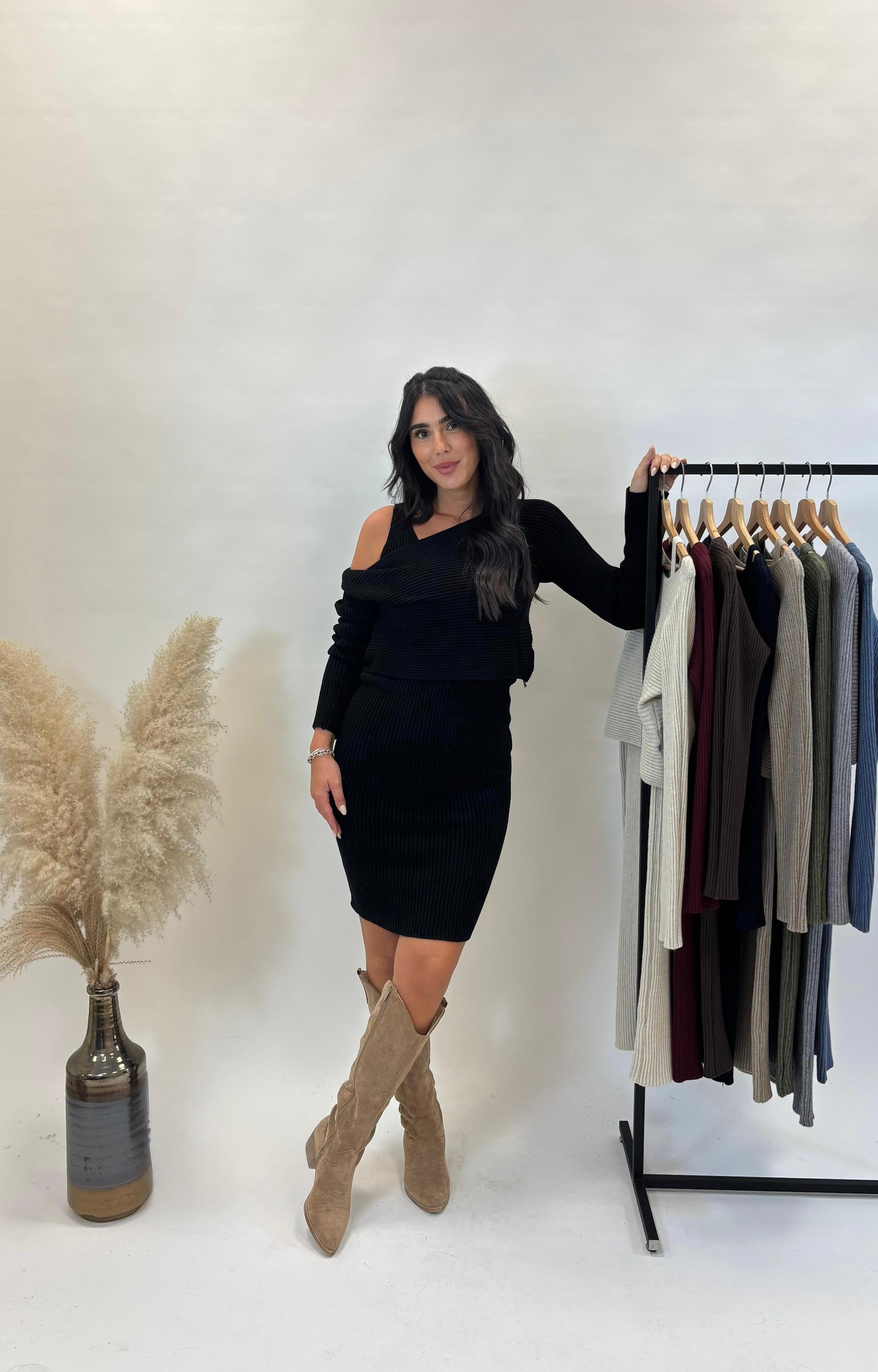 Abito Due Pezzi Nero