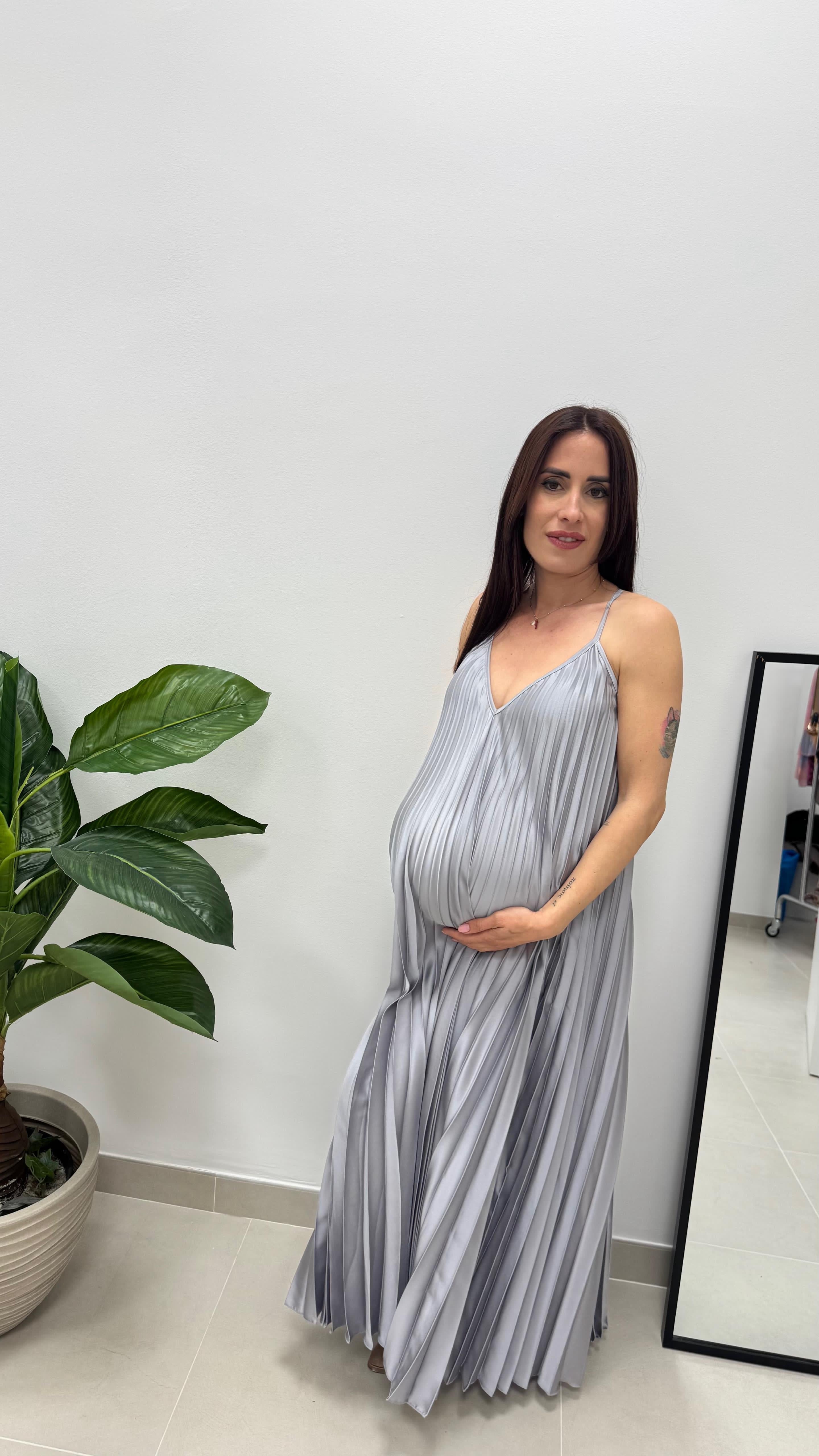 Abito Alice Grigio Perla