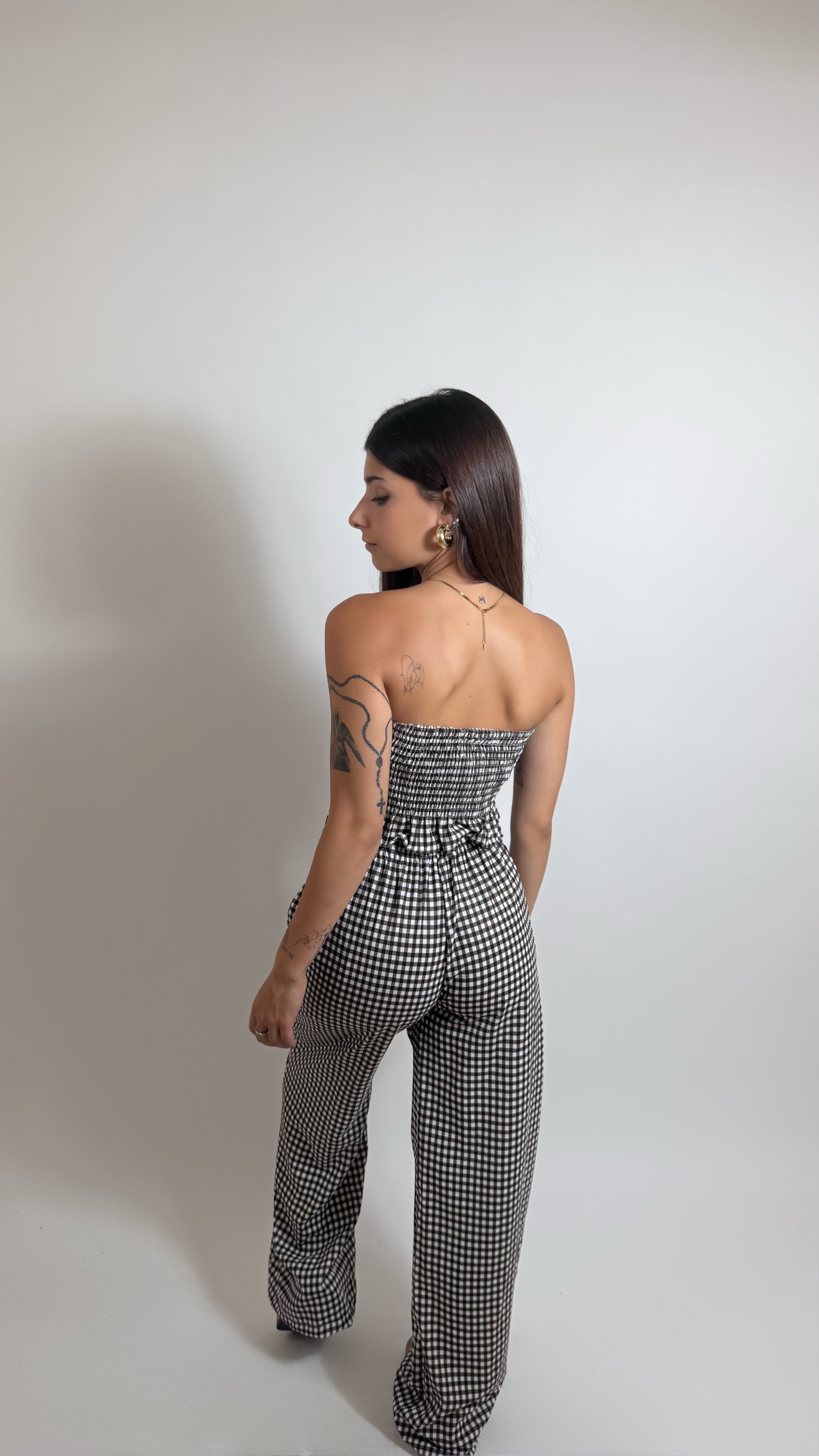 Set Corset Vichy Moka