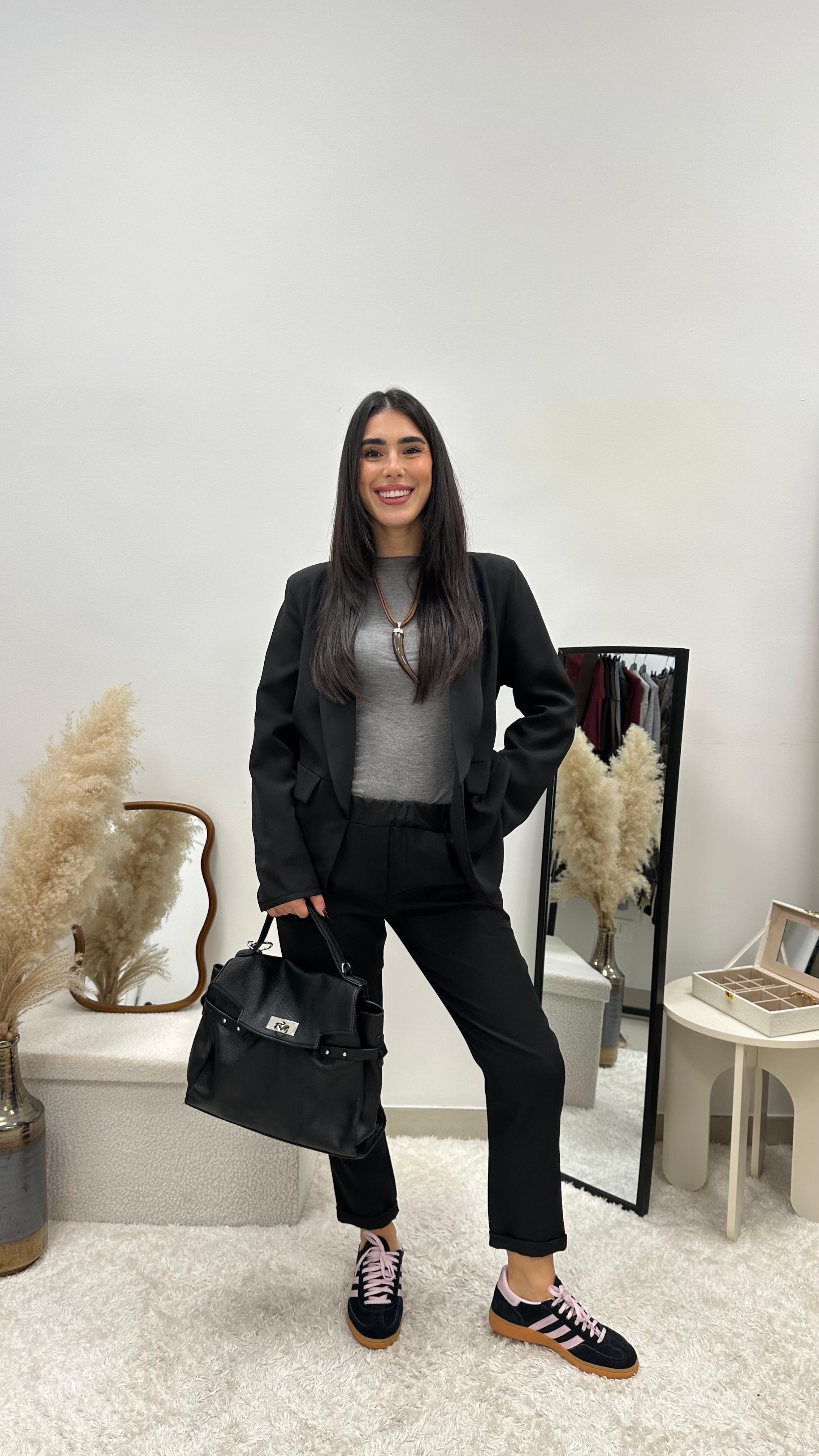 Tailleur Essential Nero