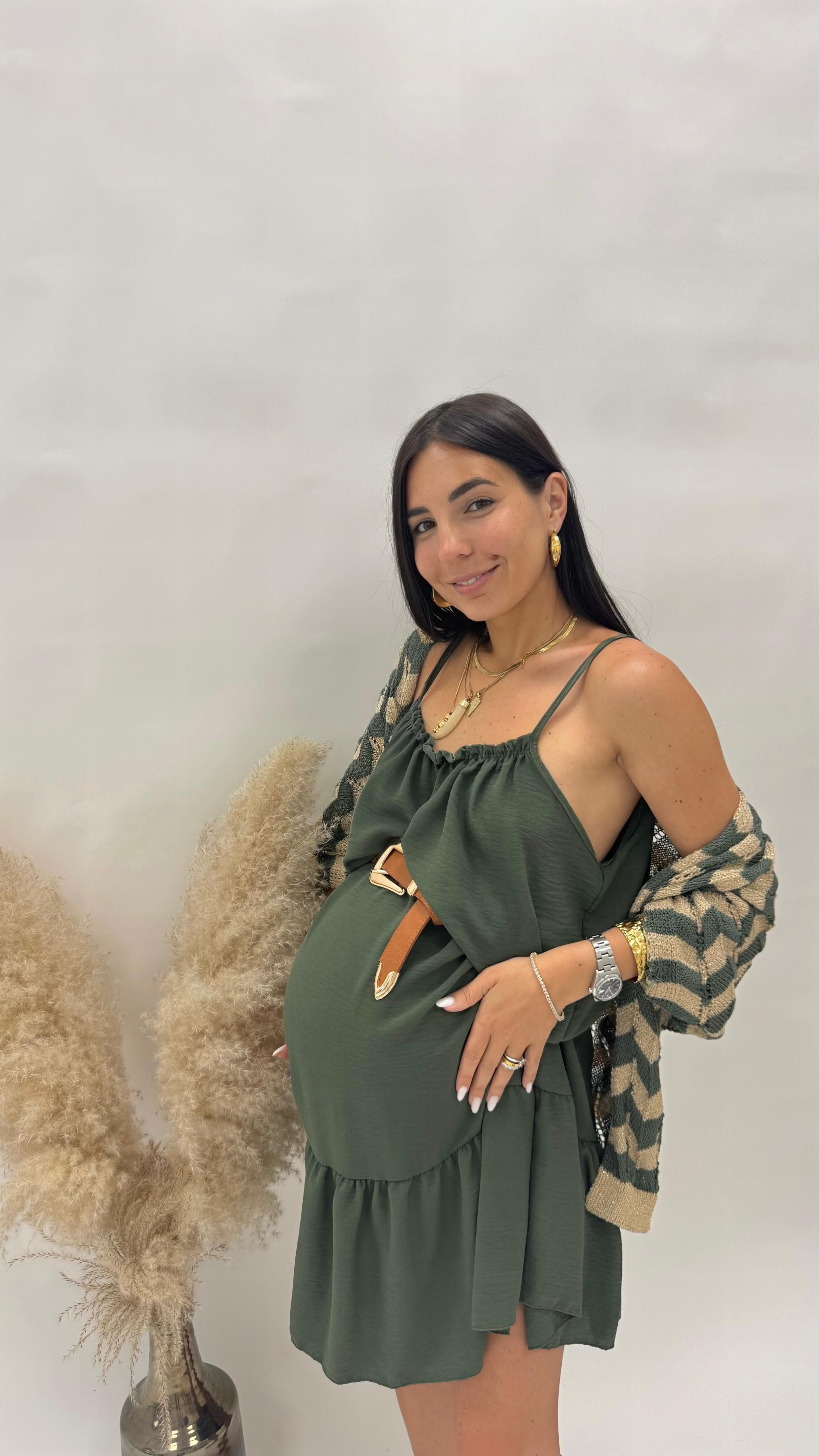 Cardigan Inspo M Verde Utility