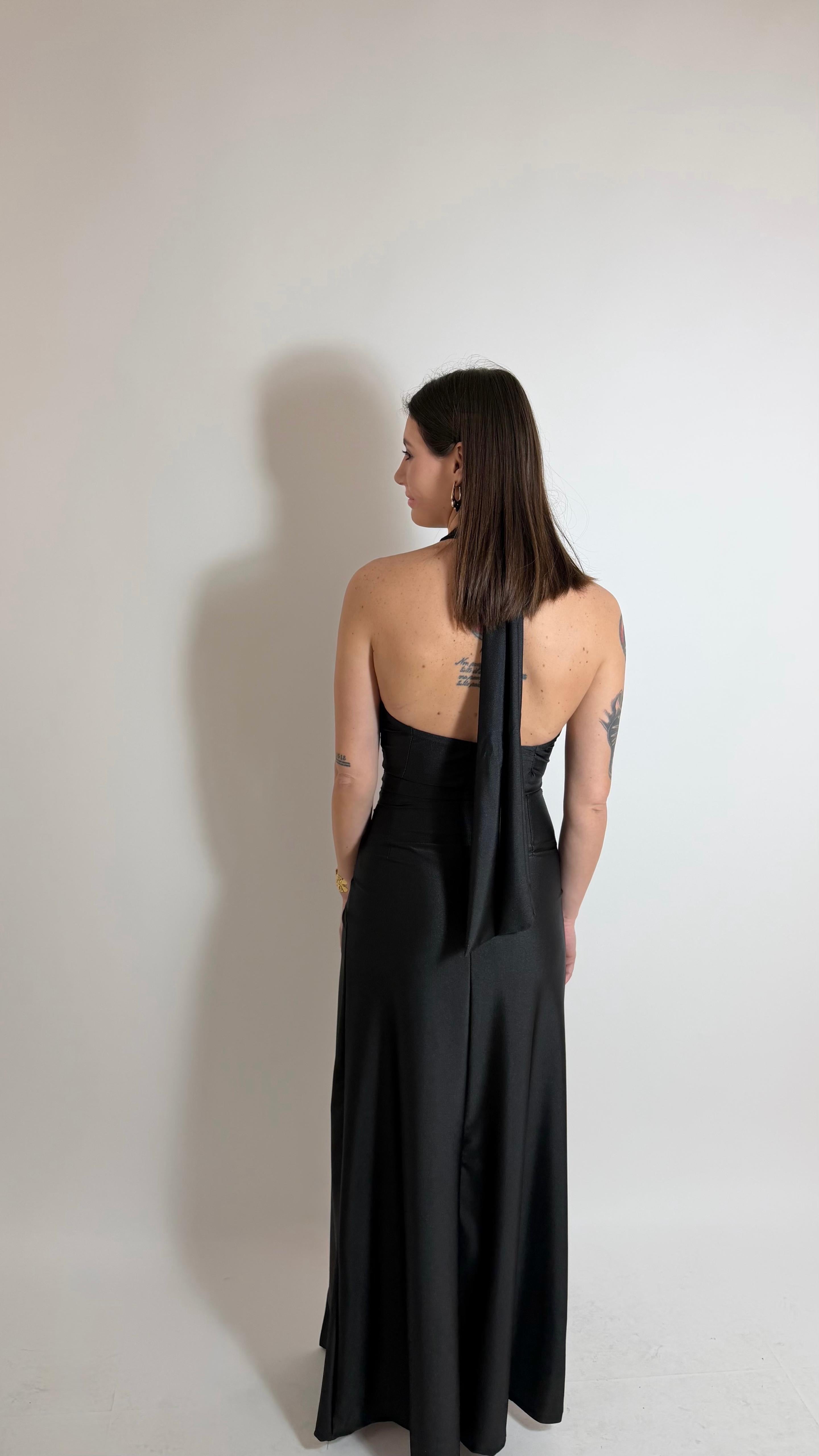 Abito Halter - Nero