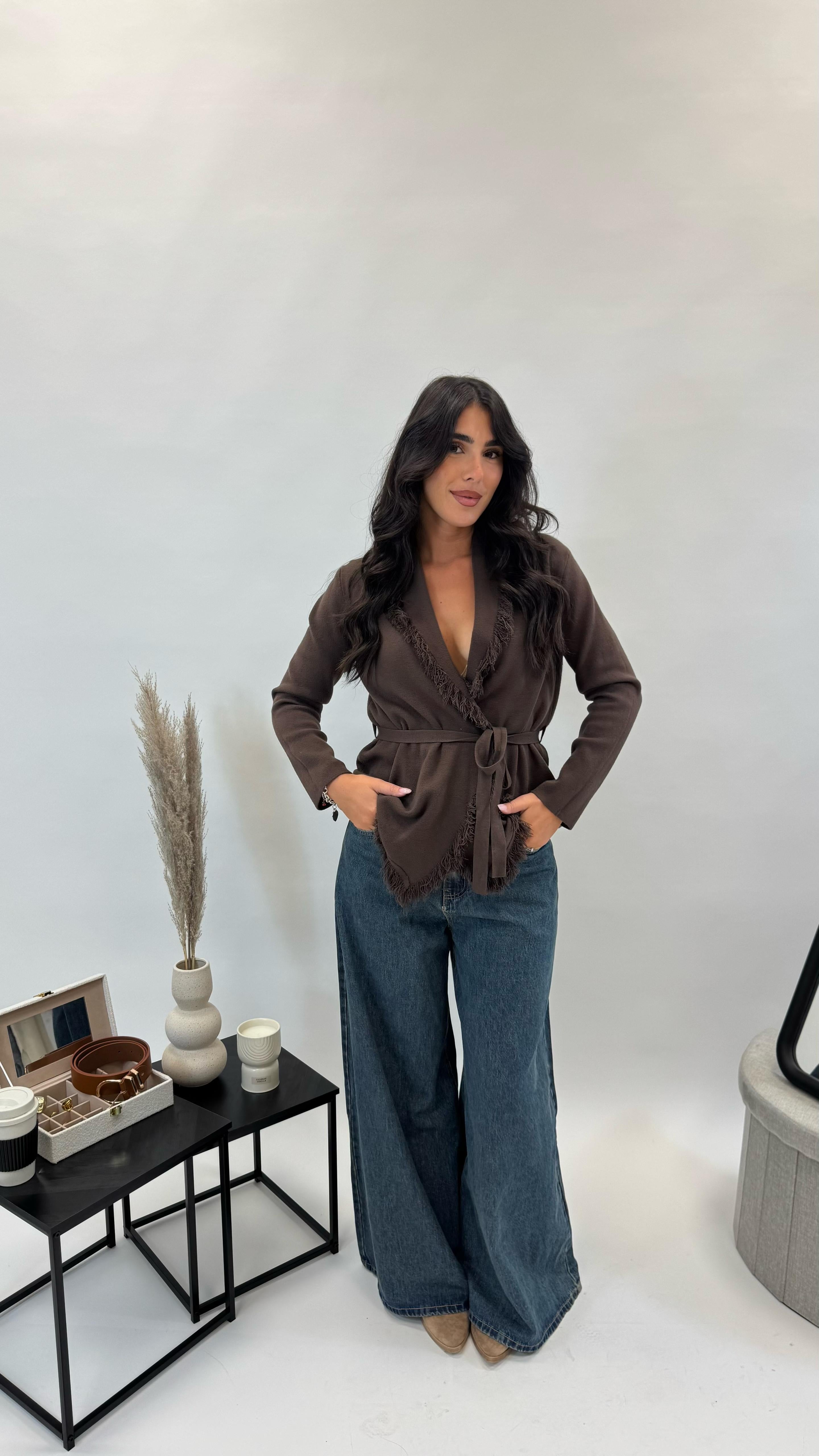 Cardigan Texas Choco