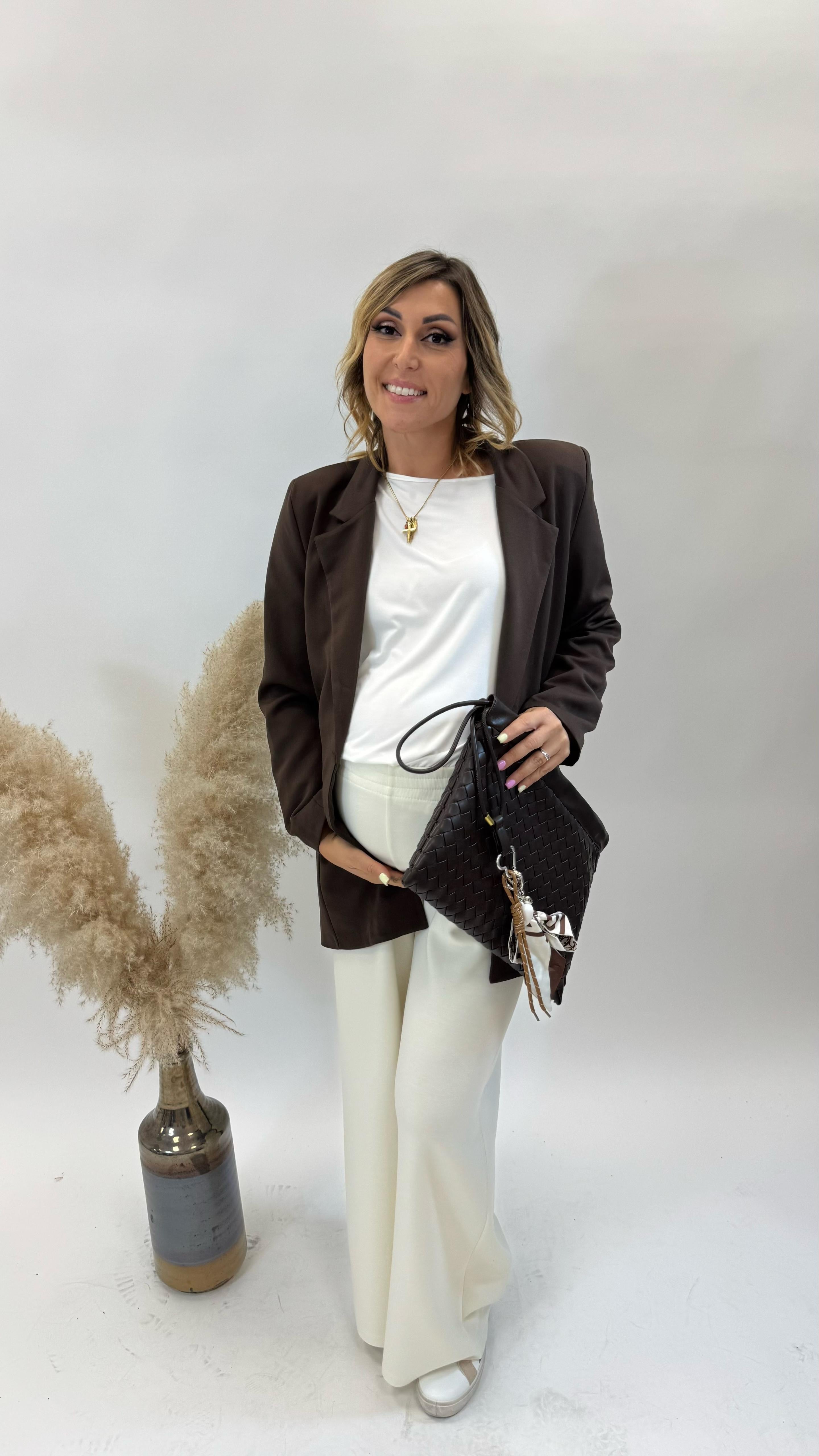 Giacca Oversize Choco