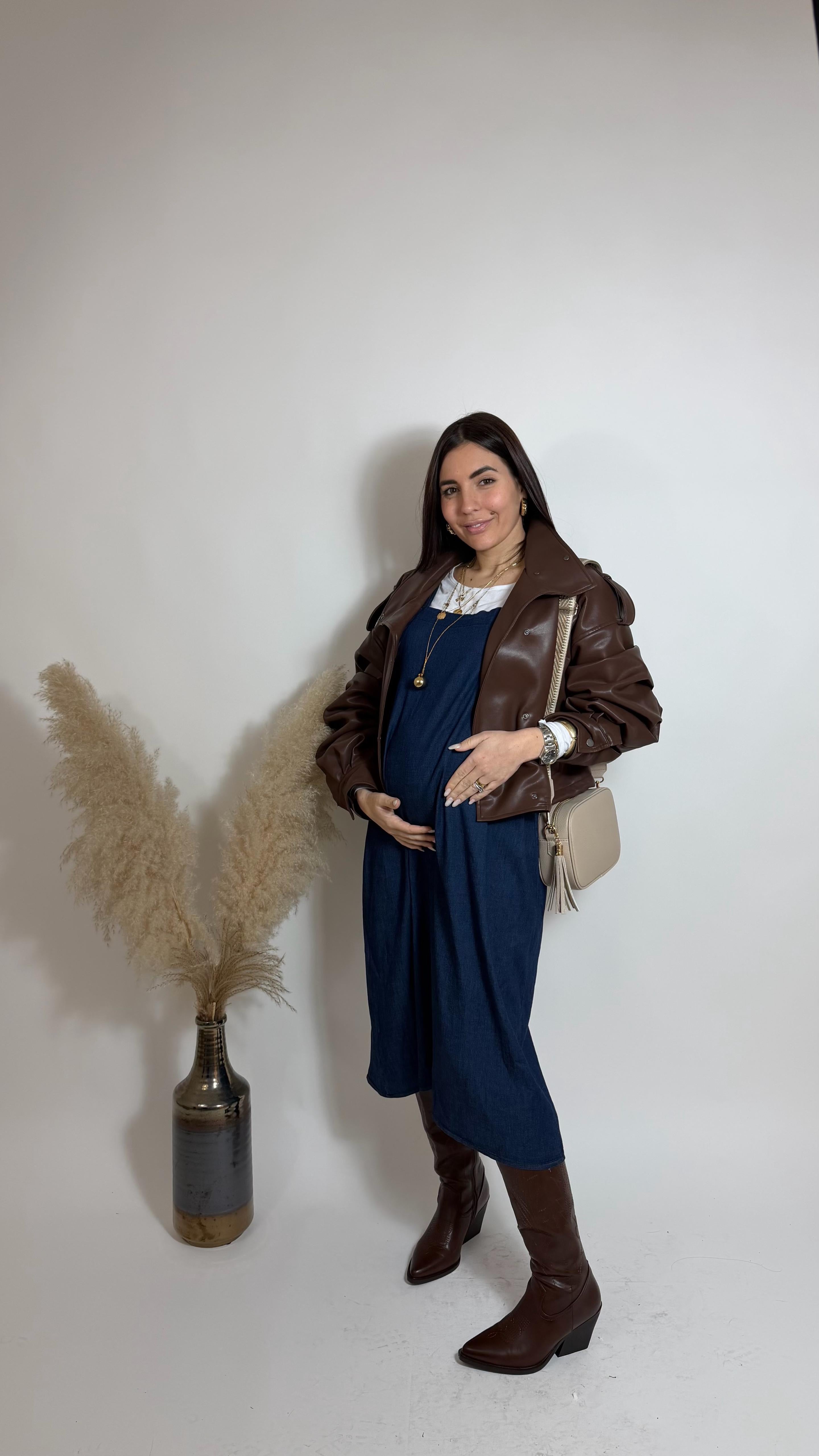 Abito Salopette Maglia Inclusa