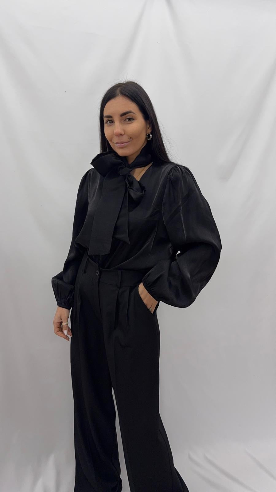 Pantalone Full Length Nero