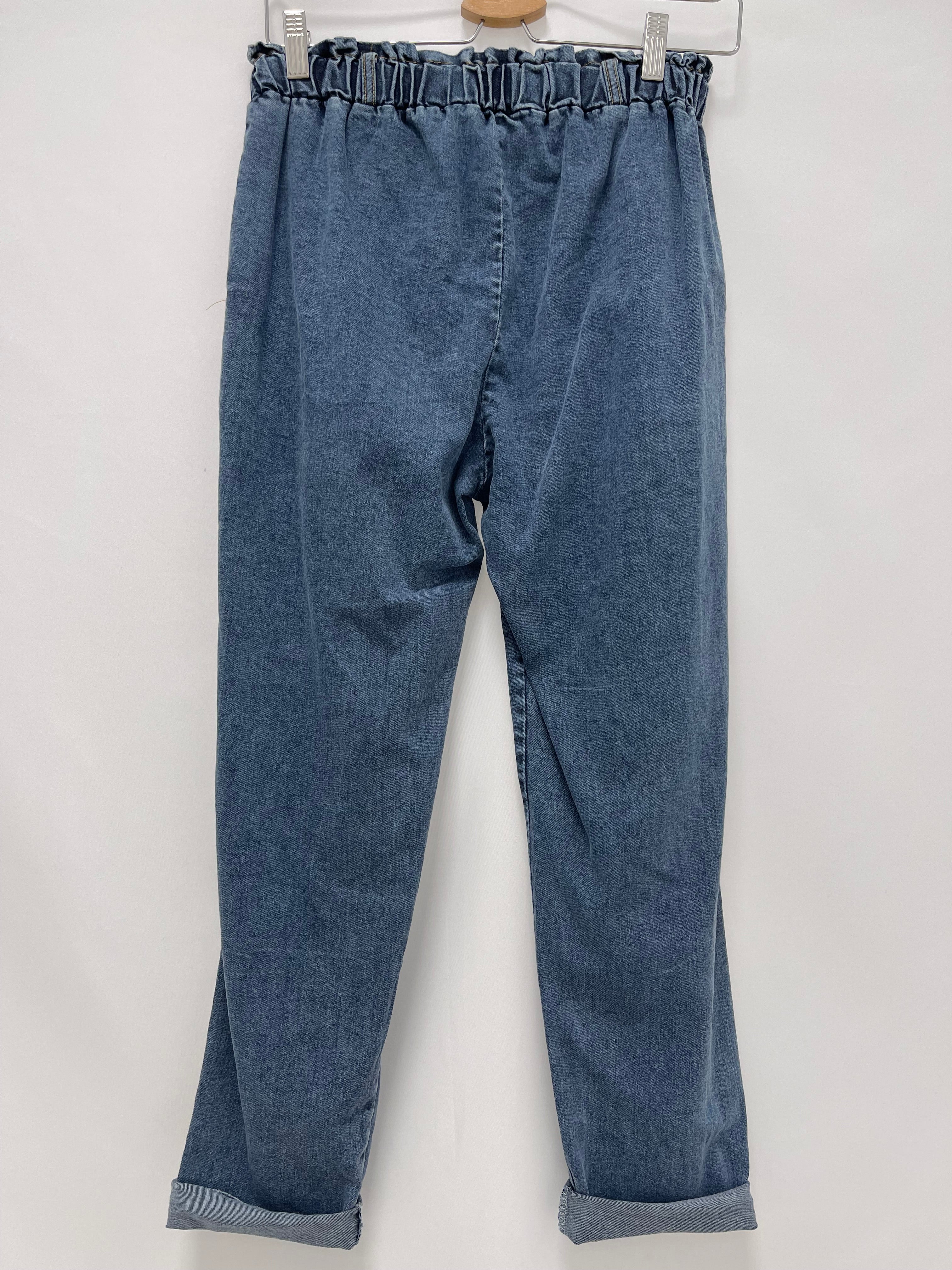 Panta Chambray con Culisse