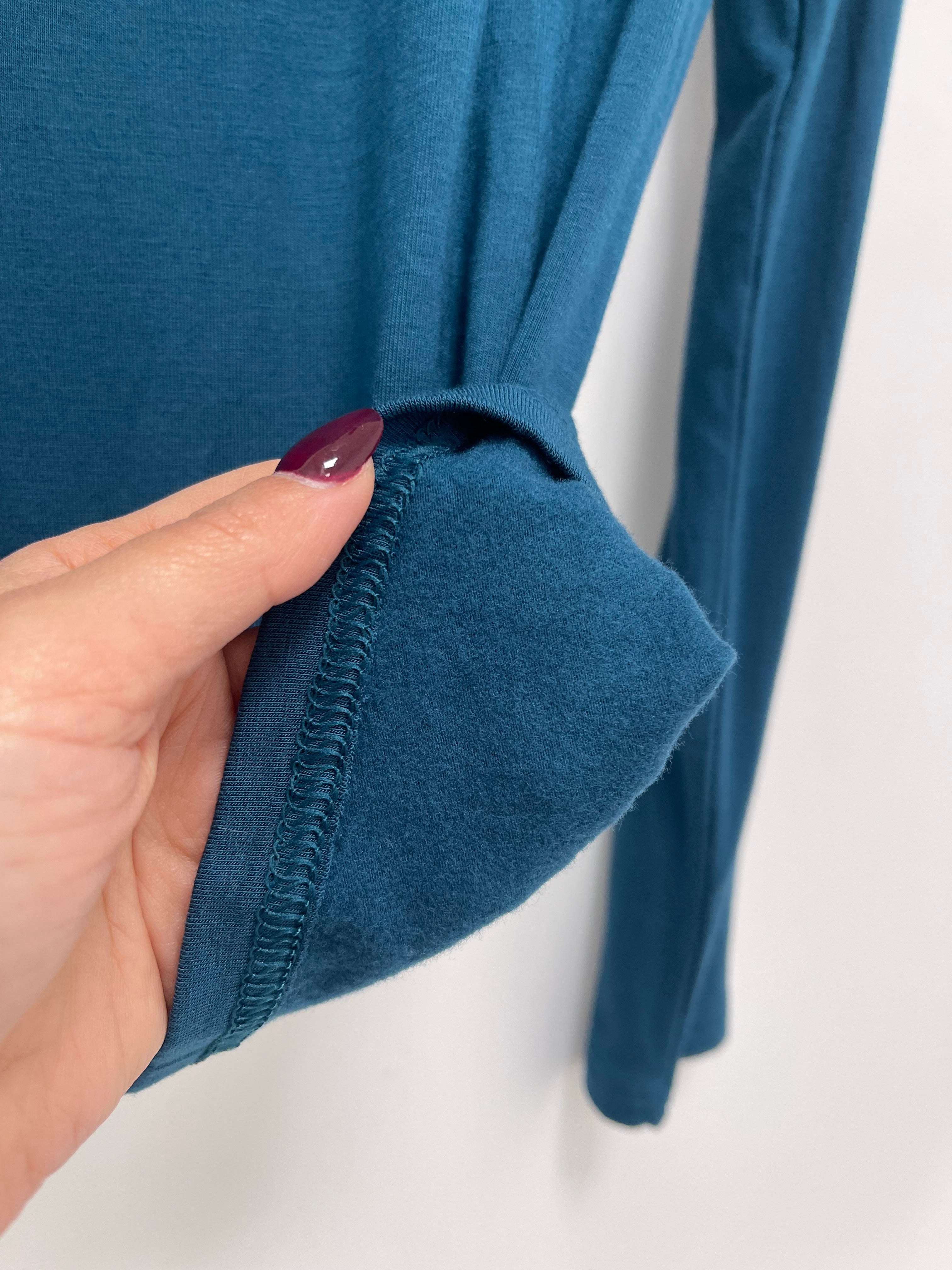 Maglia Basic Pile Interno Ottanio