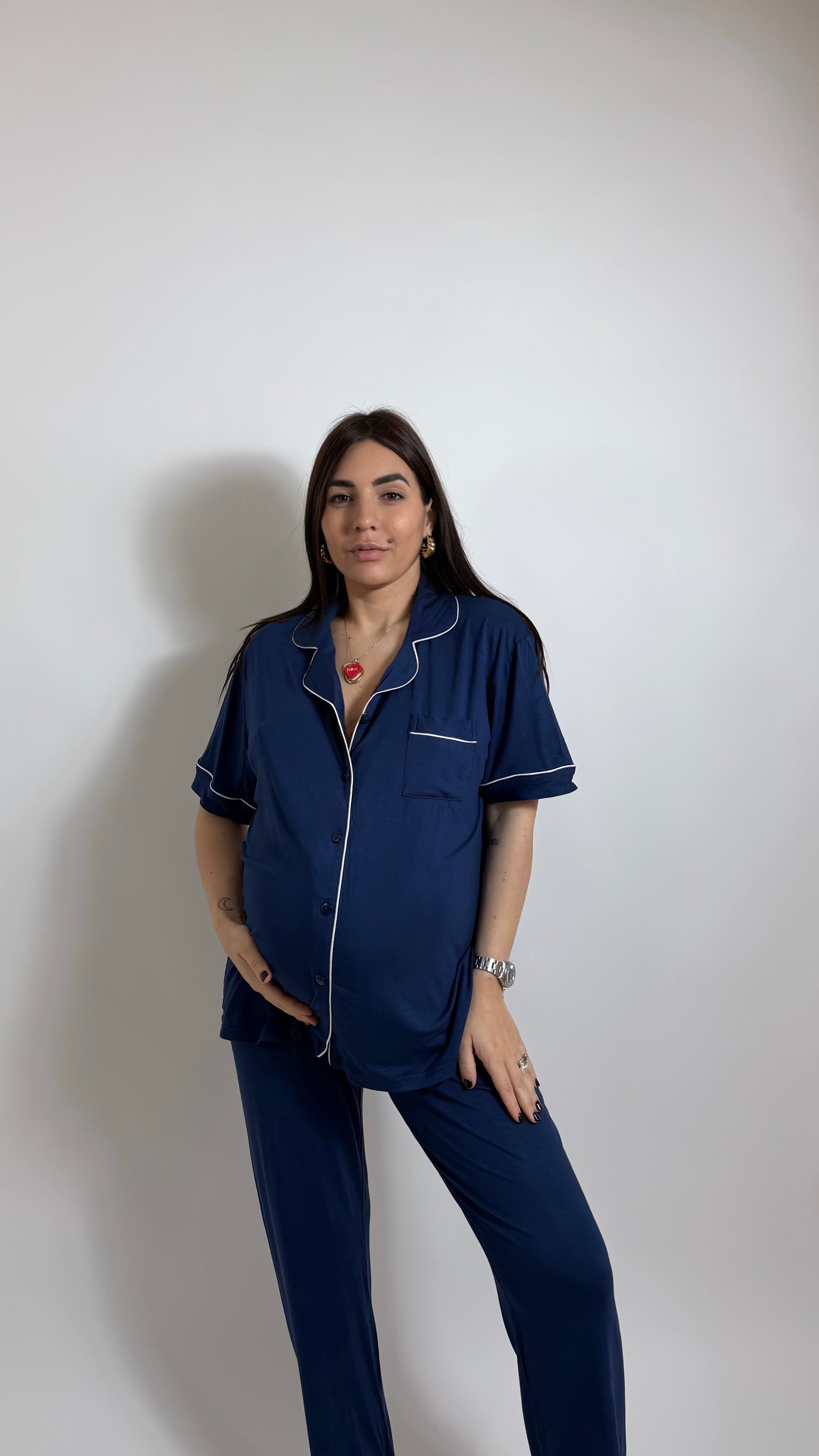 Pigiama Daily Chic - Blu