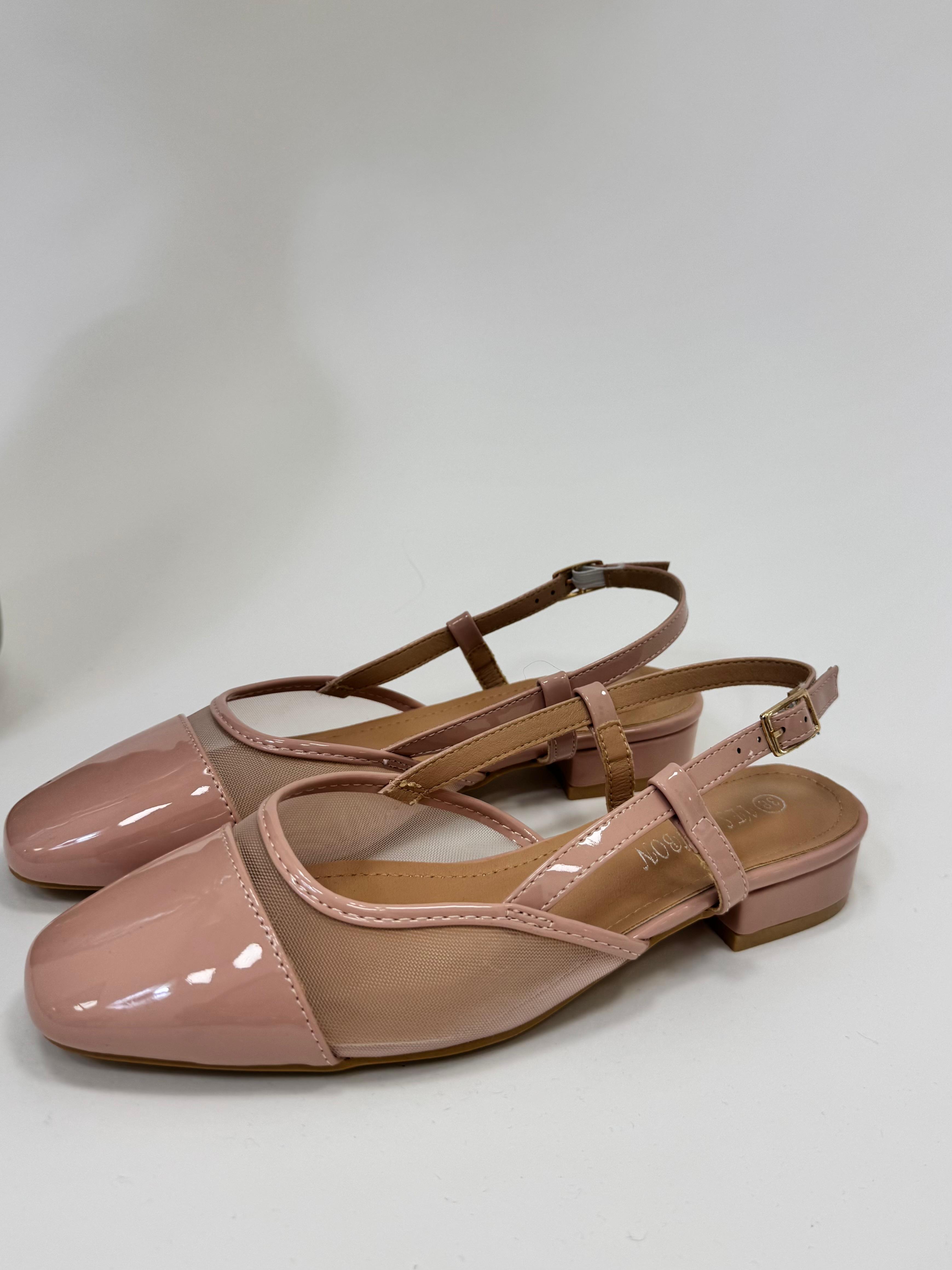 Slingback Inspo C. Vernice Rosa