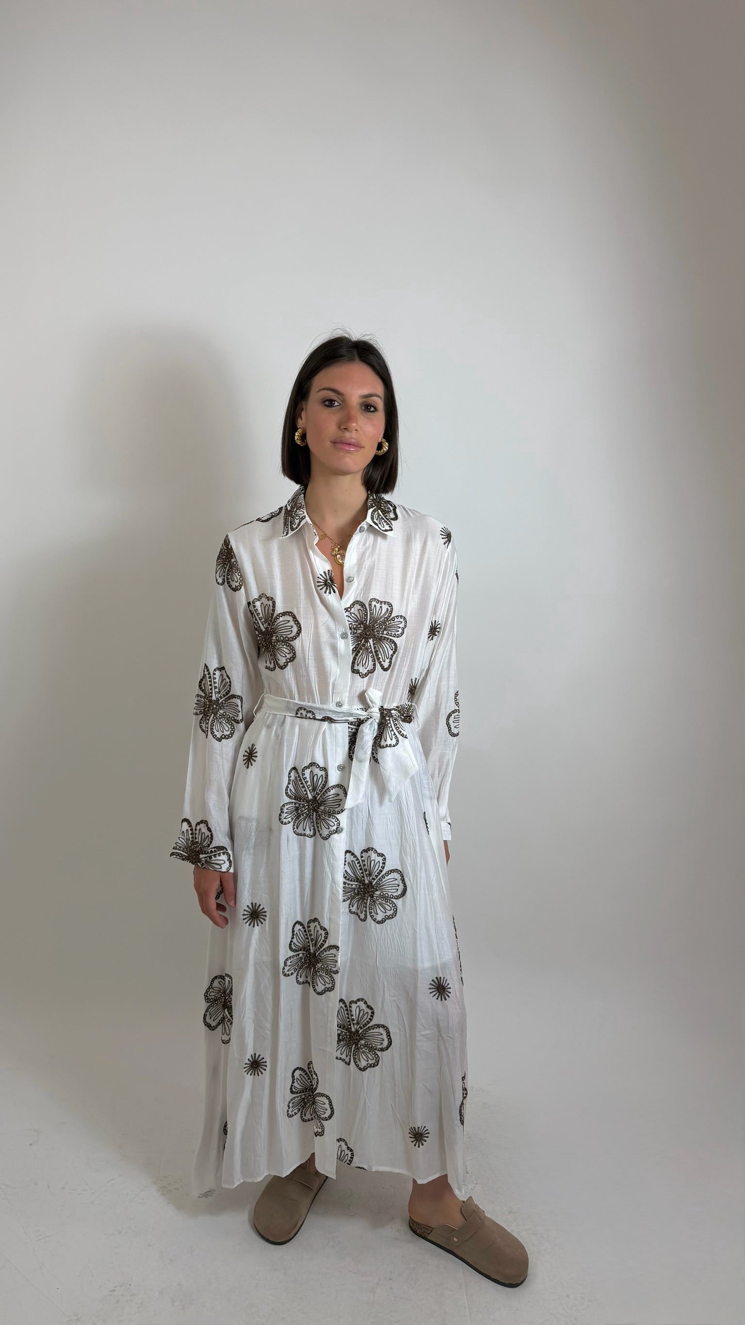 Maxi Dress Provenza Choco
