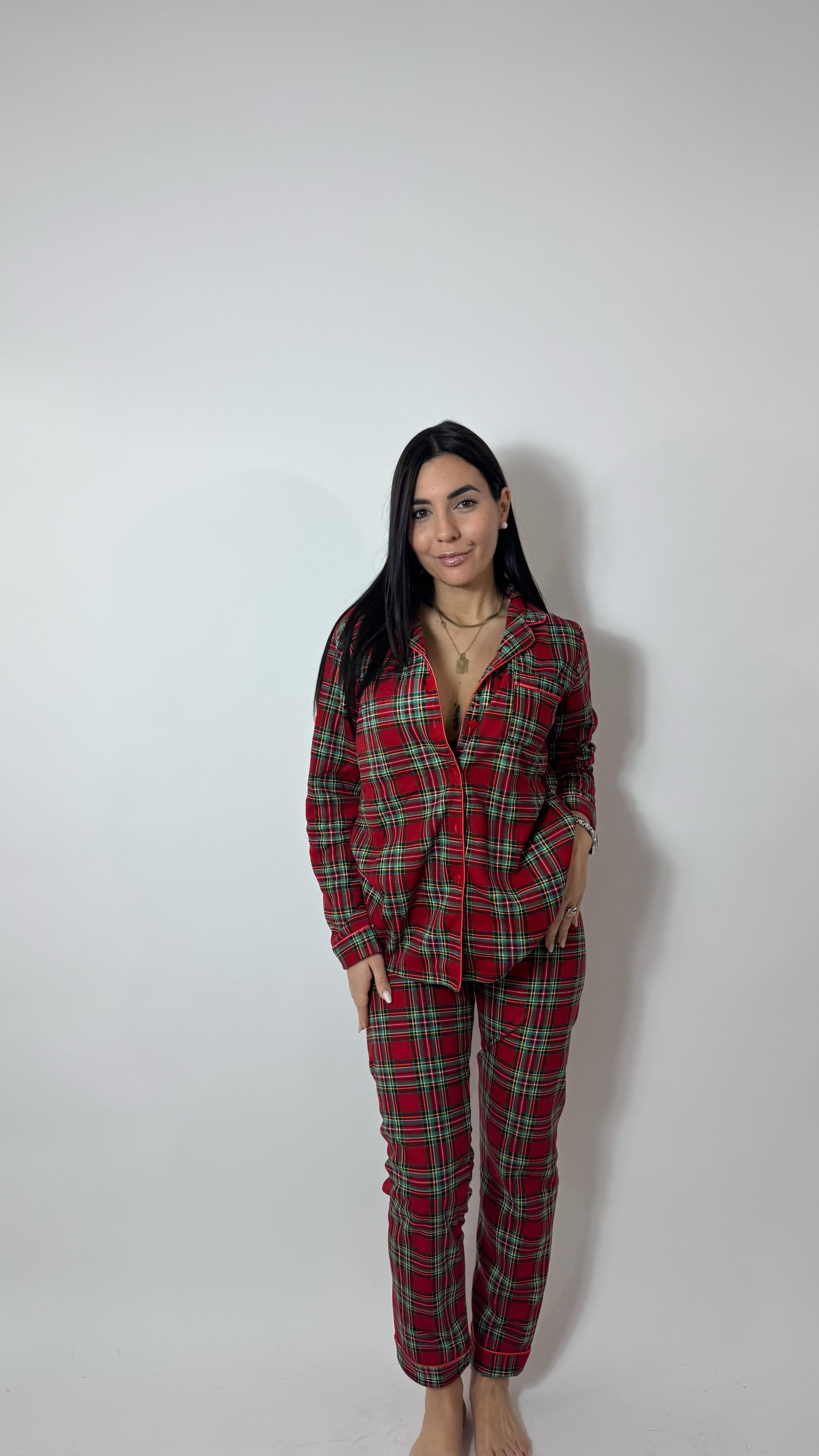 🎄Pigiama Tartan