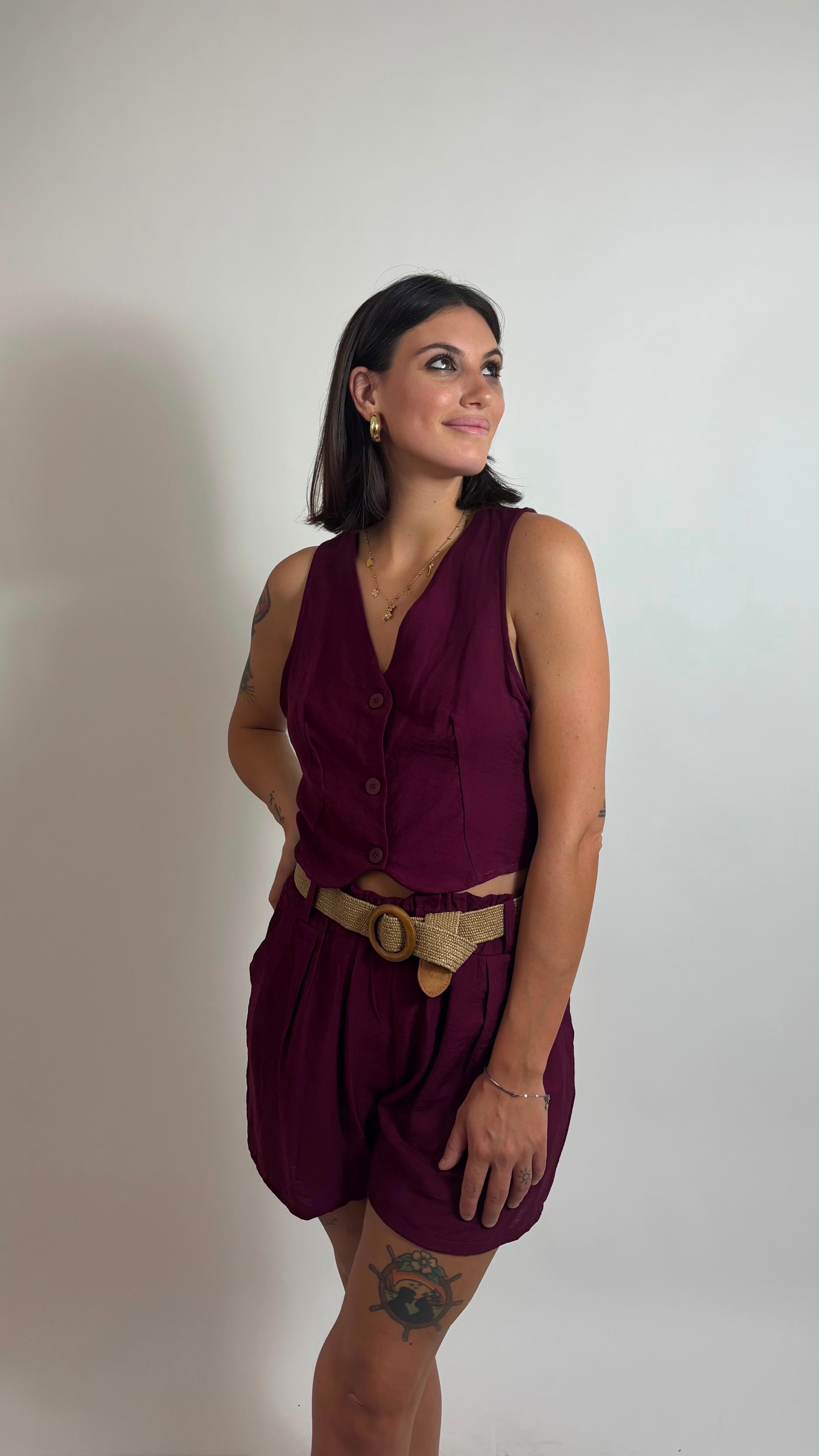 Set Gilet & Shorts Vinaccia