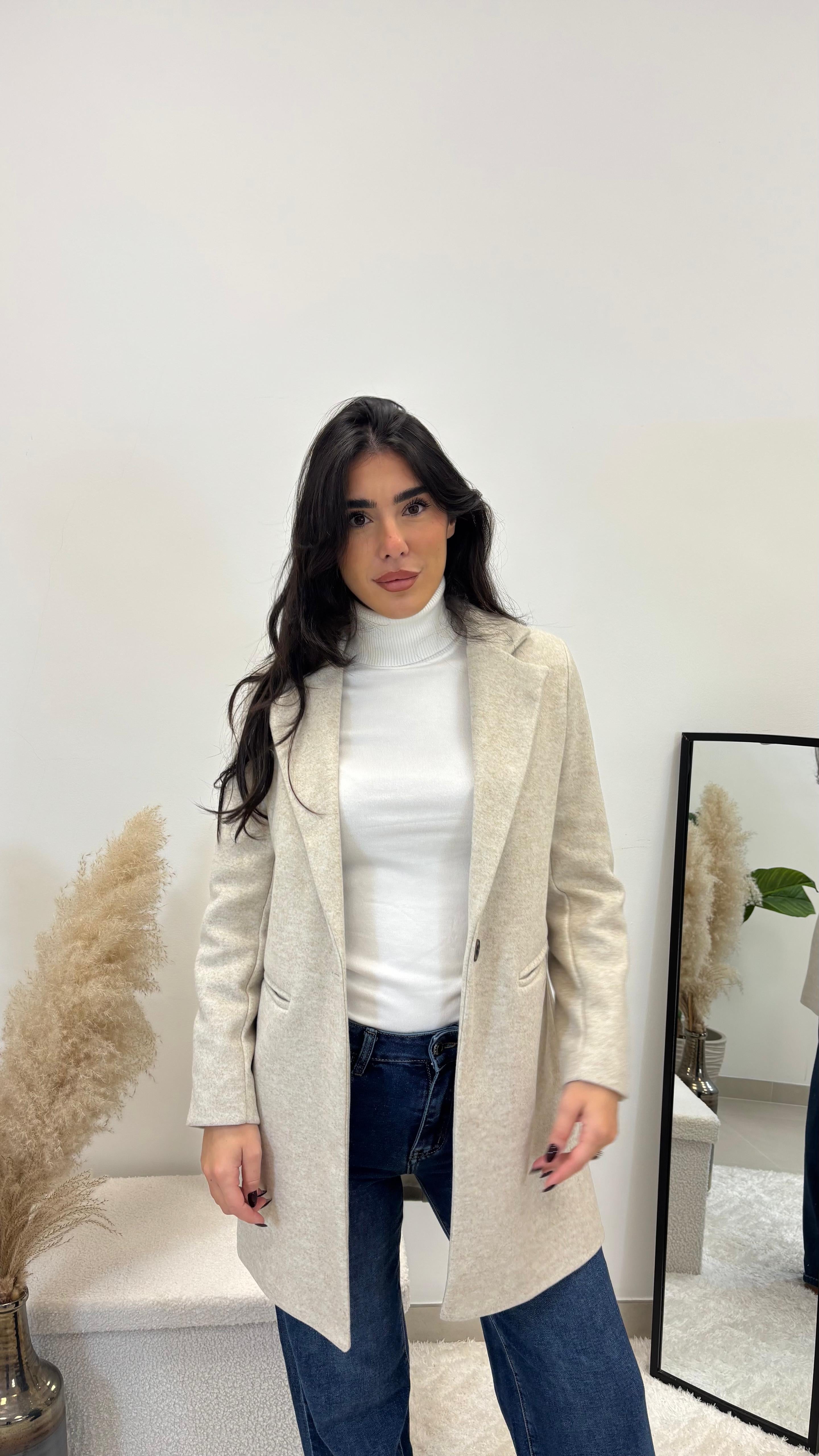 Coat Regular Fit Burro