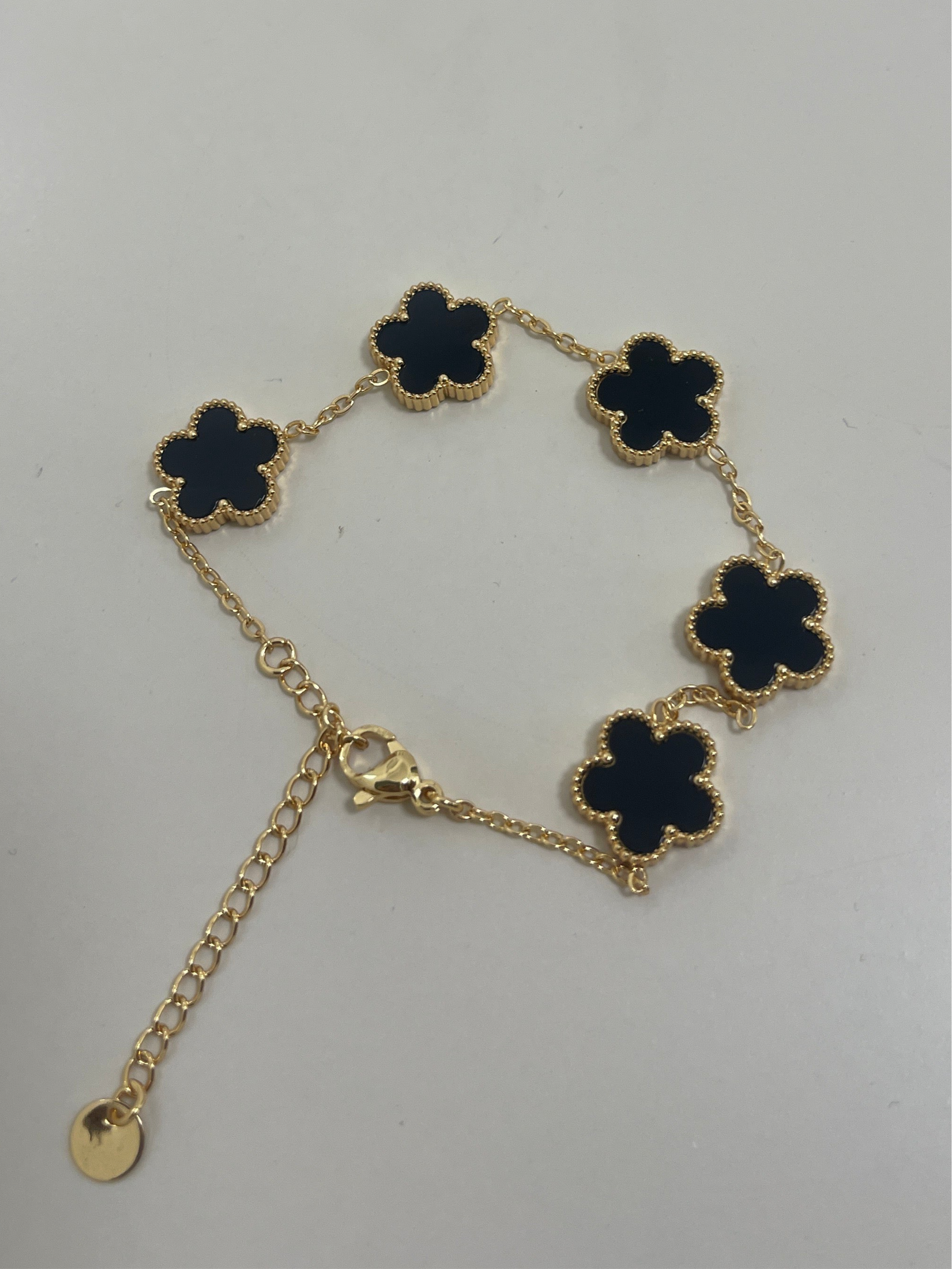 Bracciale Flowers Black