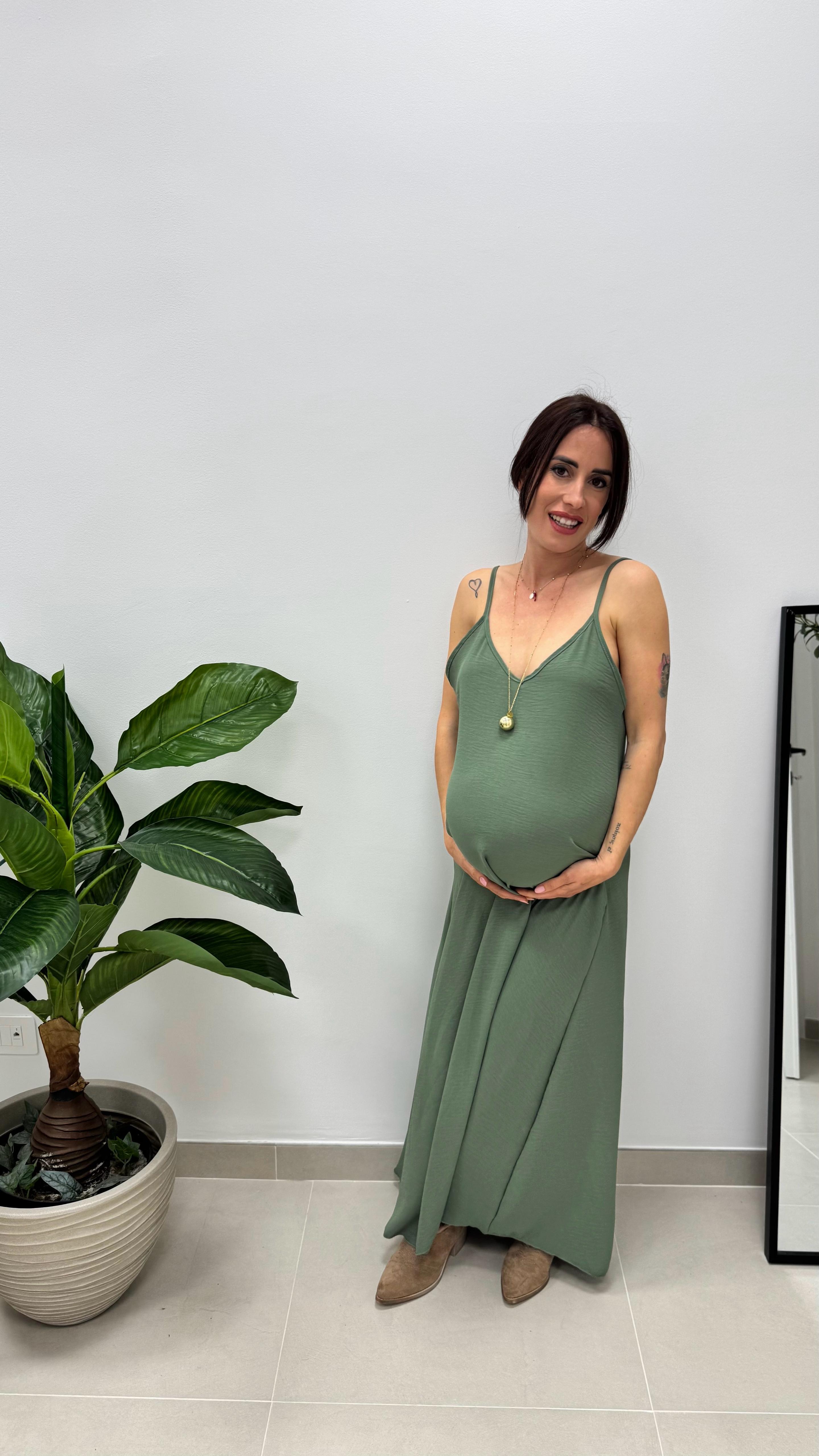 Abito Livia Verde Utility