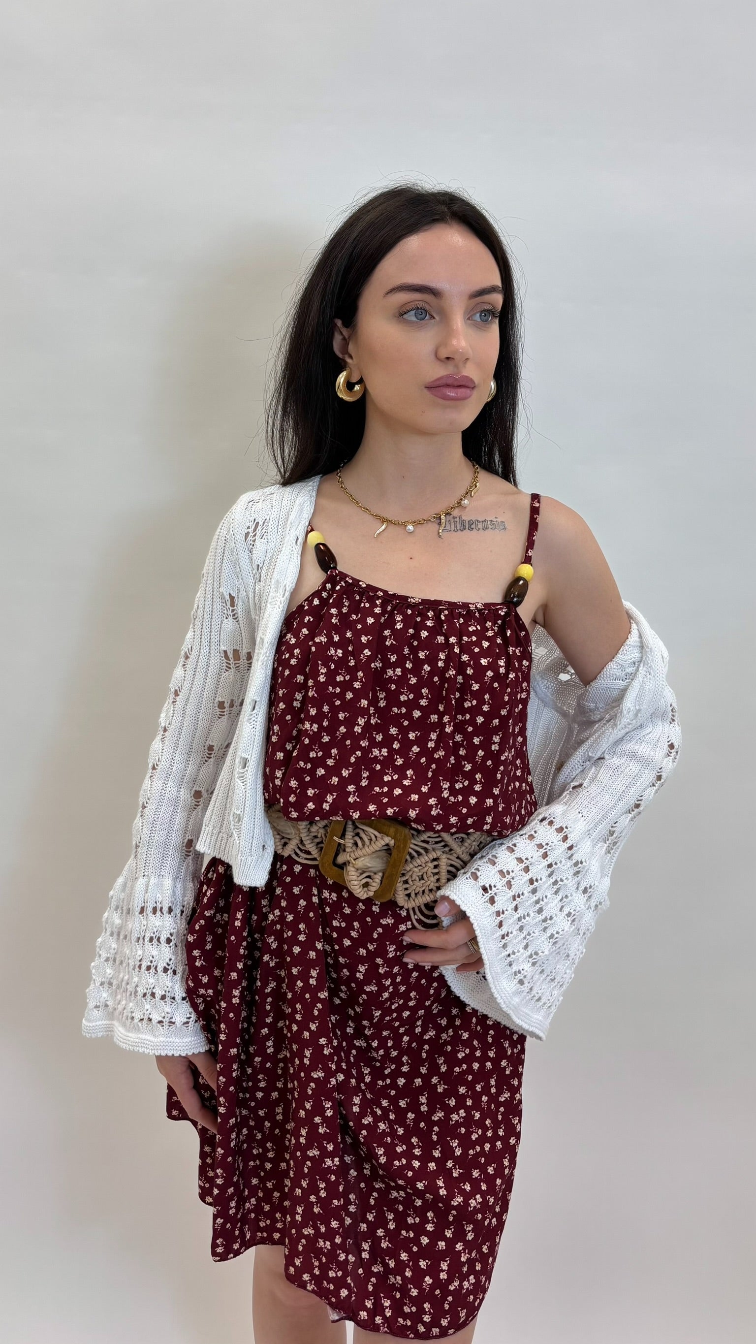 Abitino Bloom Pietre Rosso India