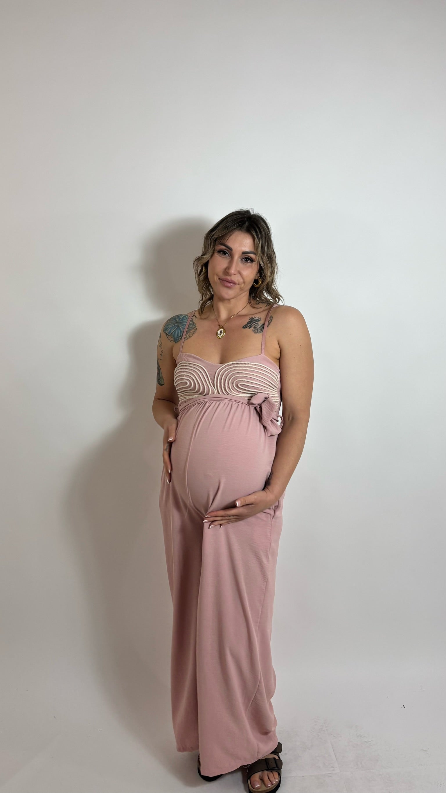 Tuta Graphic Wave Rosa