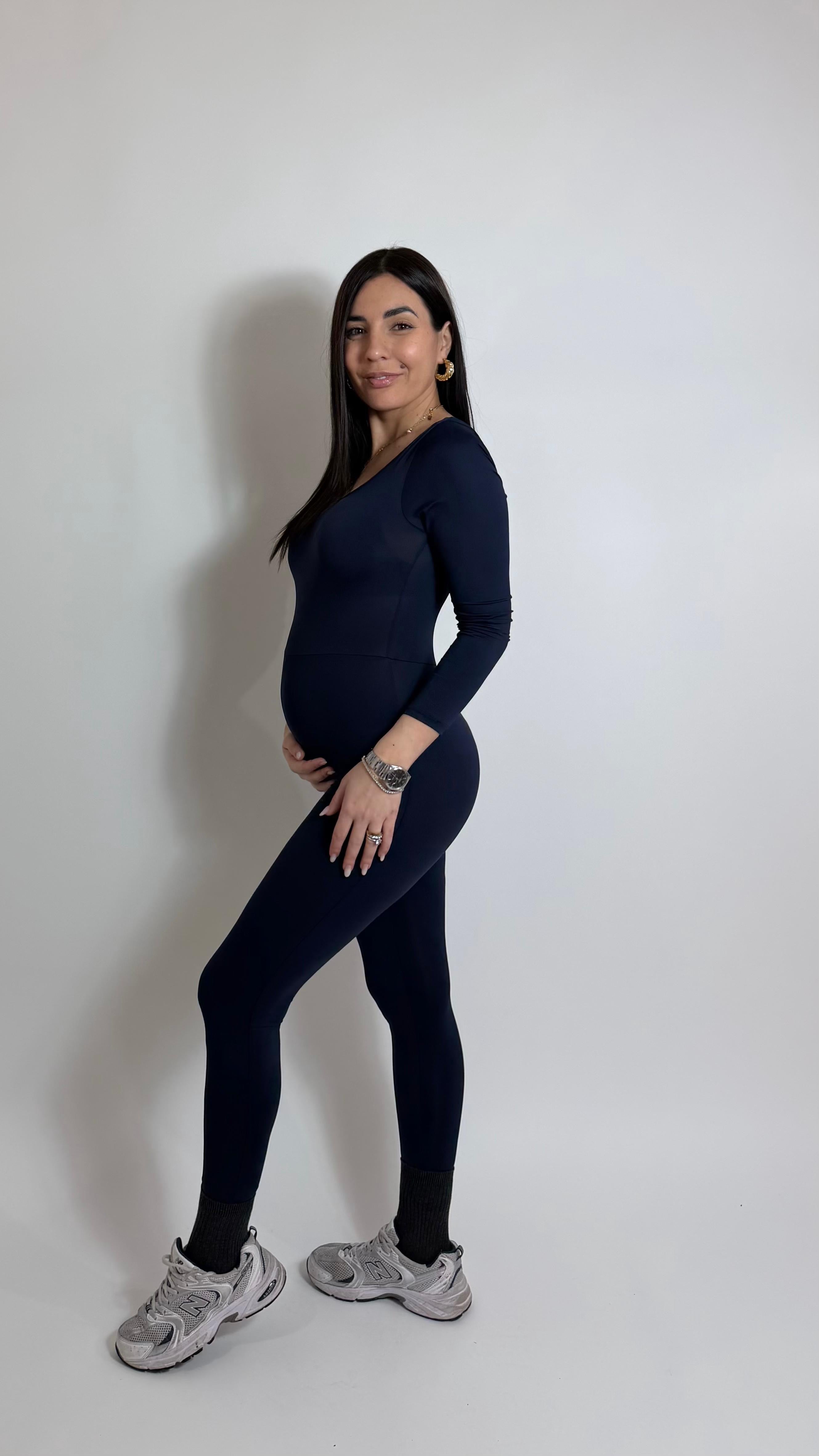 Jumpsuit Second Skin - Sigaretta / Blu Notte