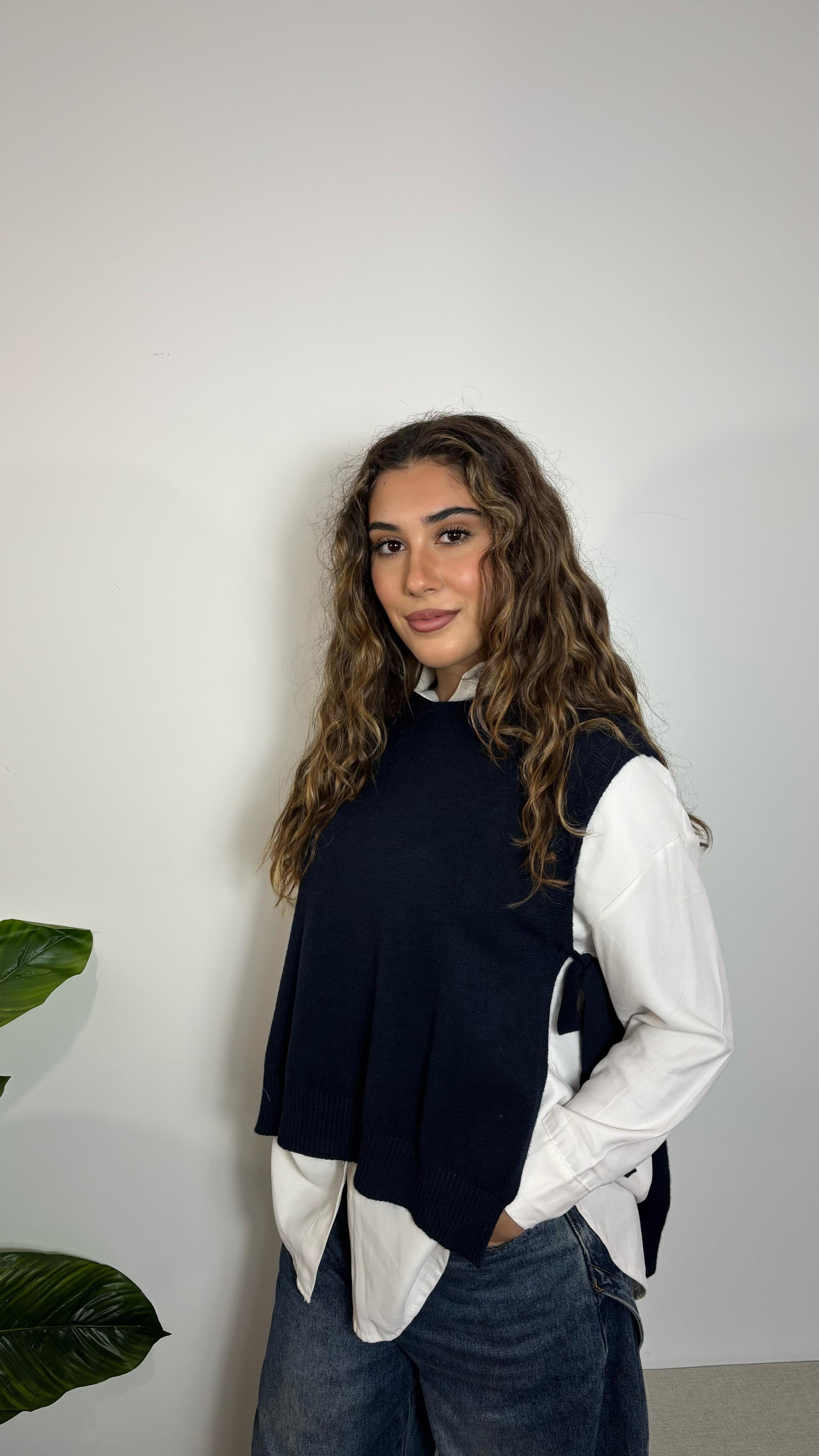 Gilet LaceFit Blu Notte