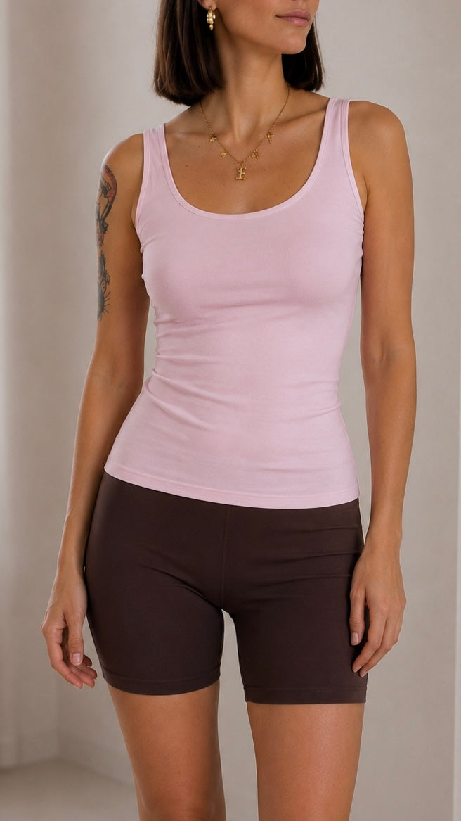 Canotta Basic Pink