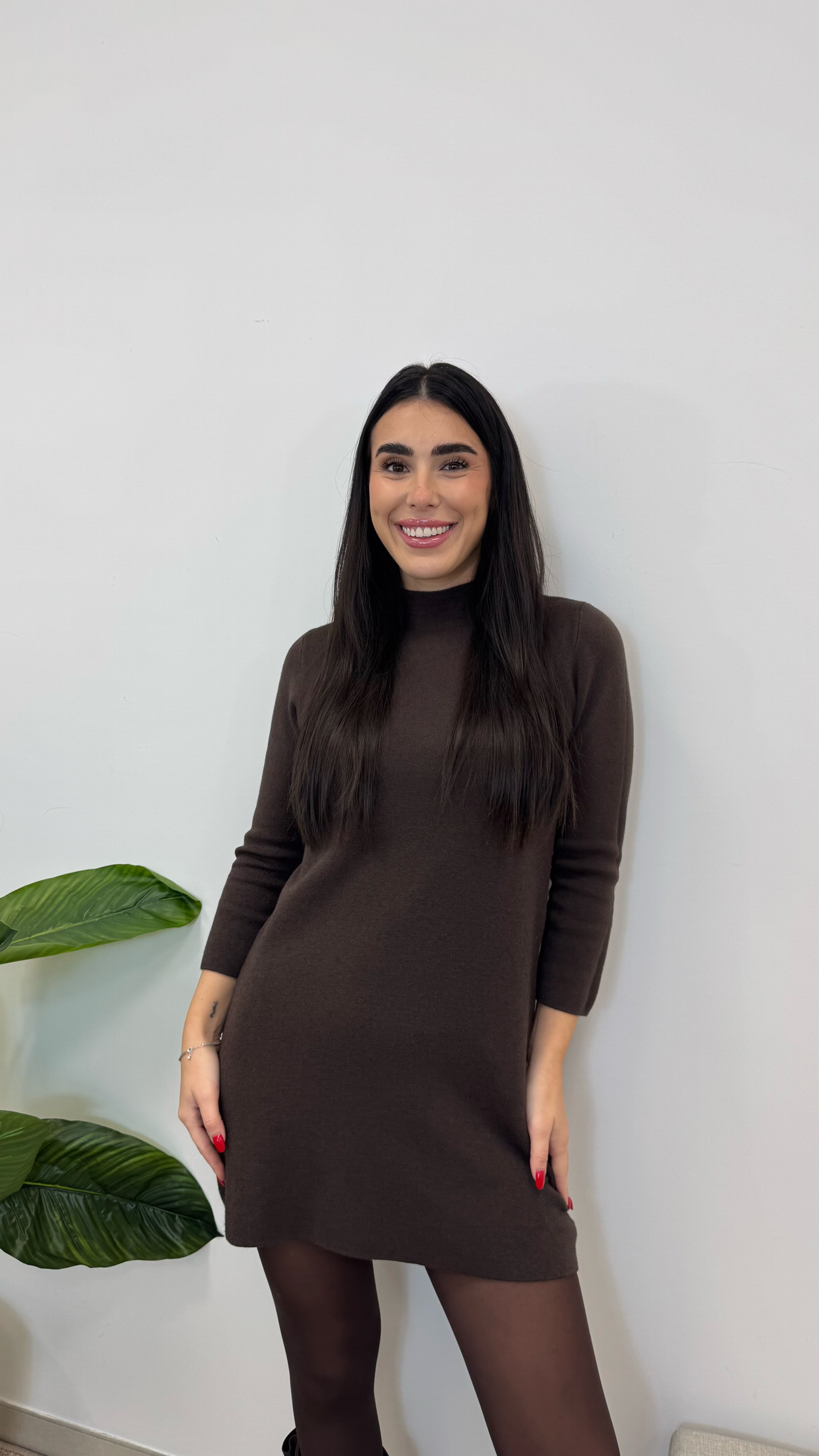 Minidress Cozy Cioccolato