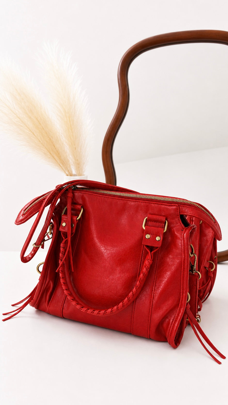 Citybag inspo B. Vernice Rossa