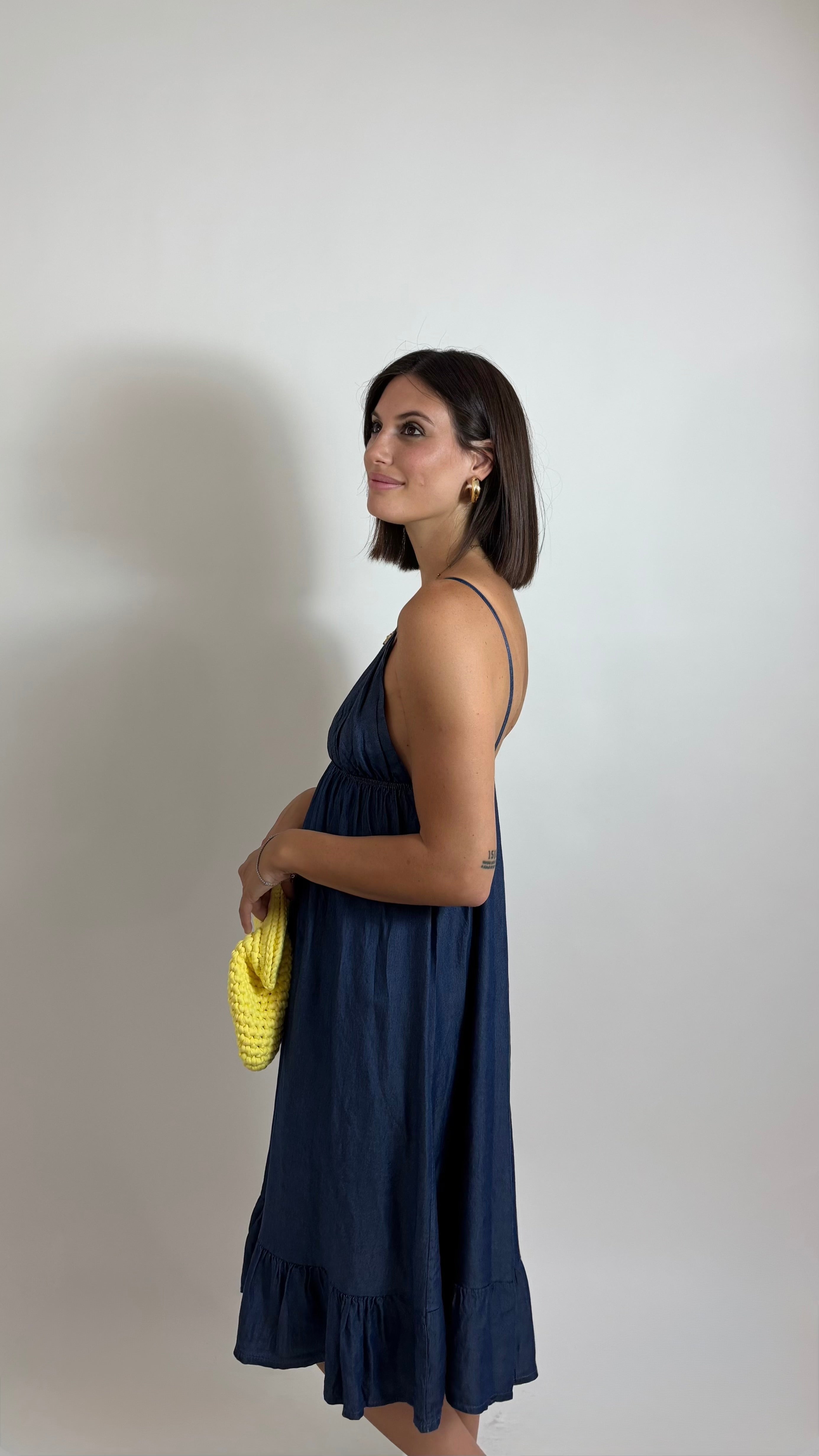 Abito Triangolo Chambray