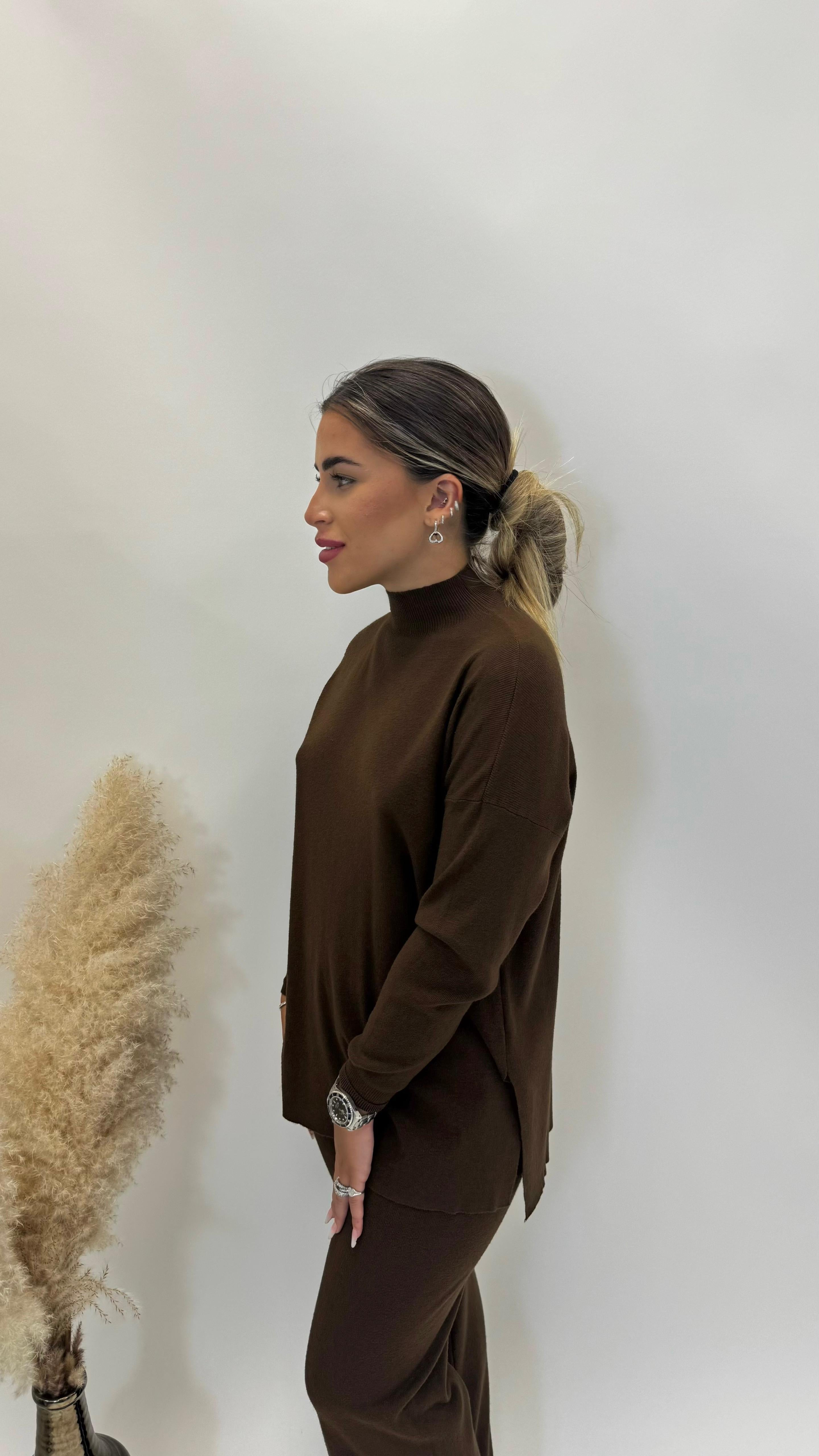 Cozy Cordset Extrasoffice Cioccolato