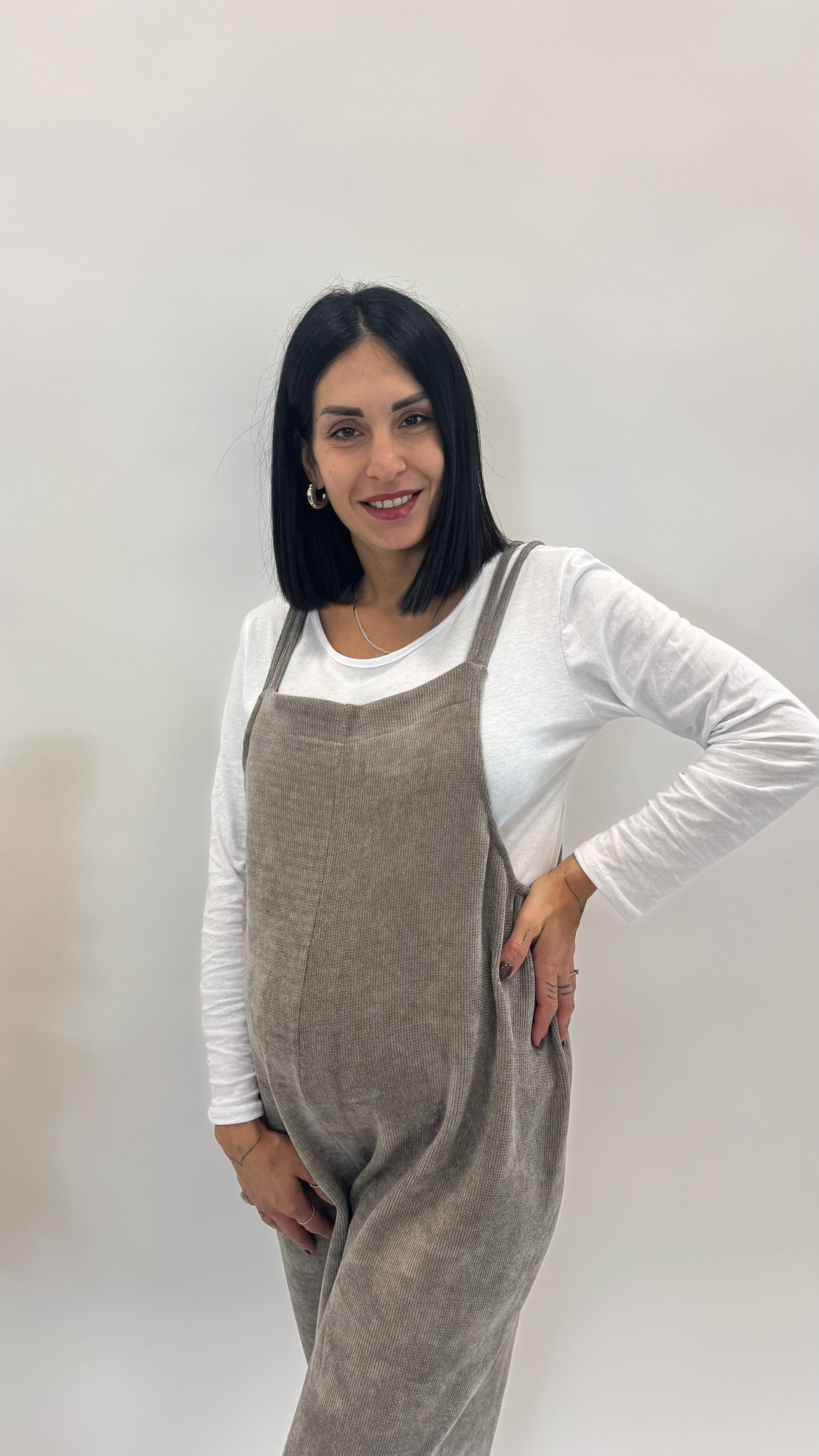 Salopette Comfy Tortora