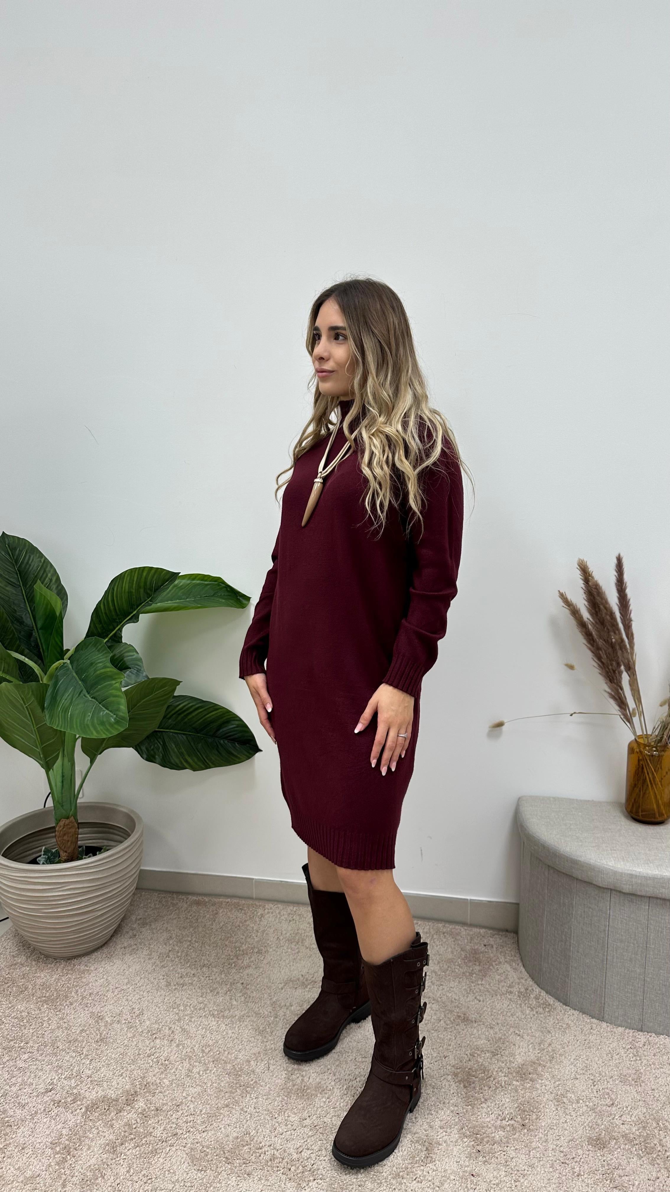 Abito Comfy Burgundy