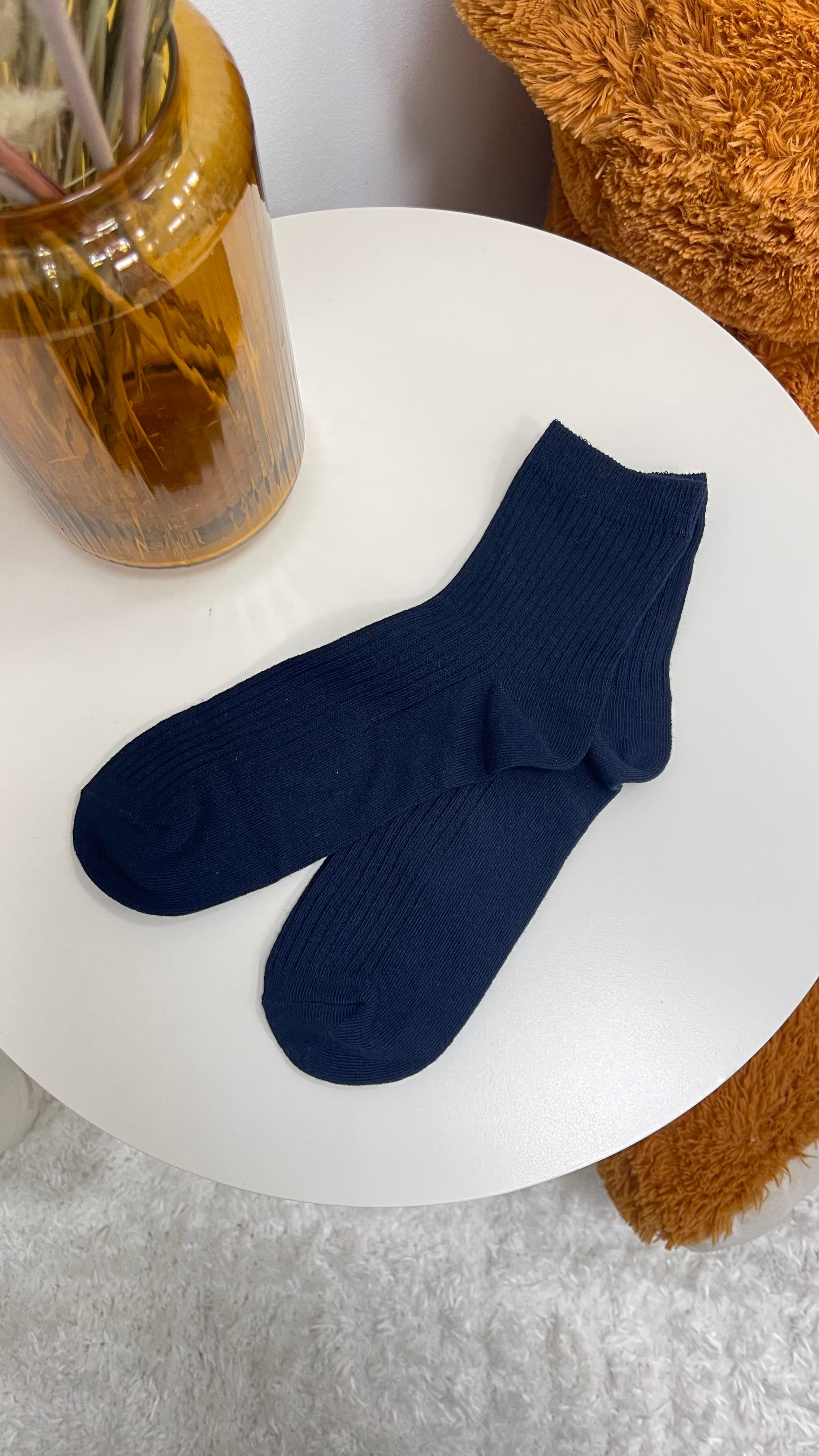 Socks Basic Ribbed