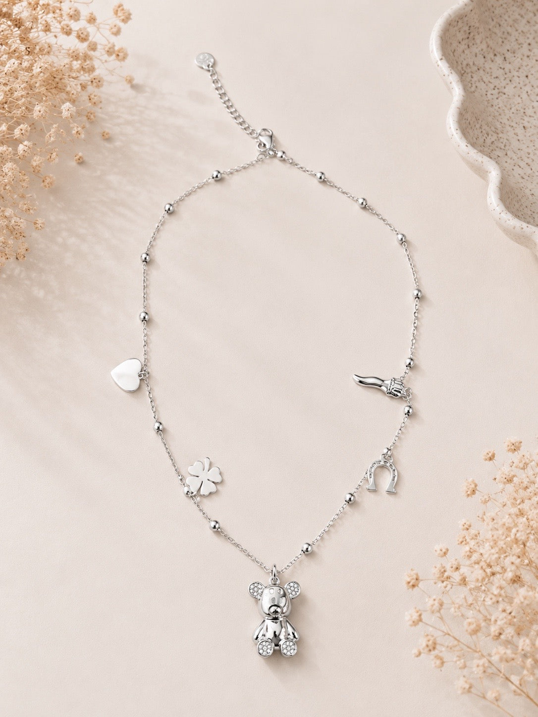 Collana Lucky Teddy