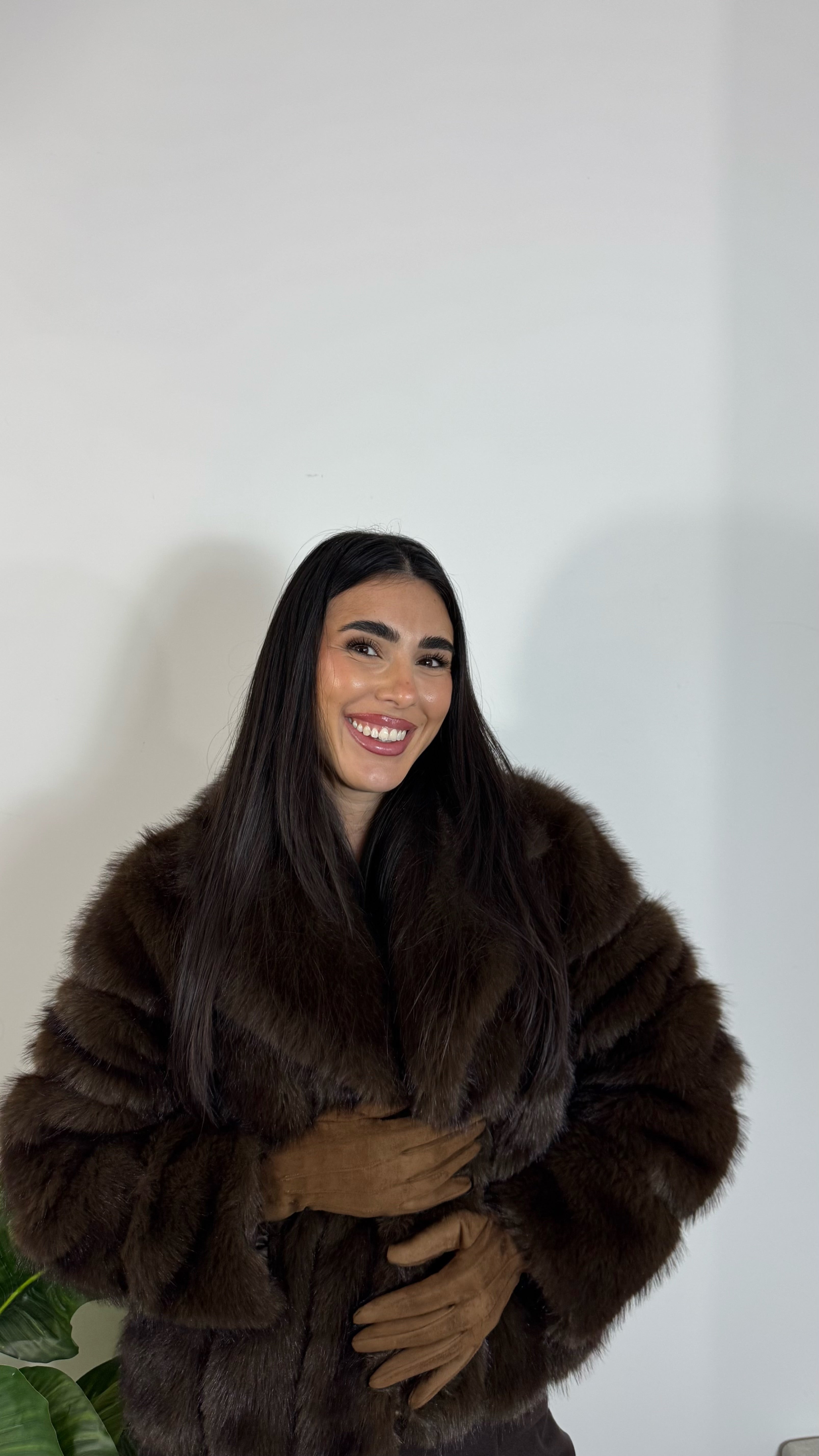 Guanti Eco Camoscio Camel