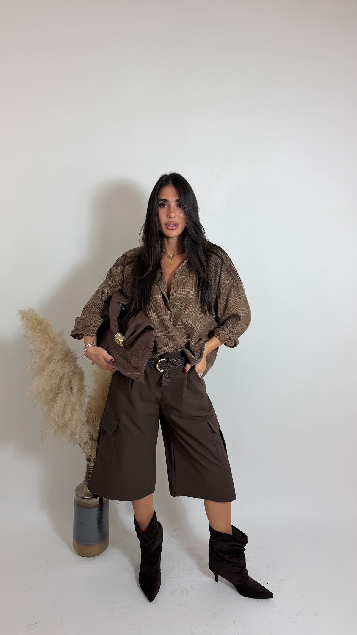 Camicia Brown Galles