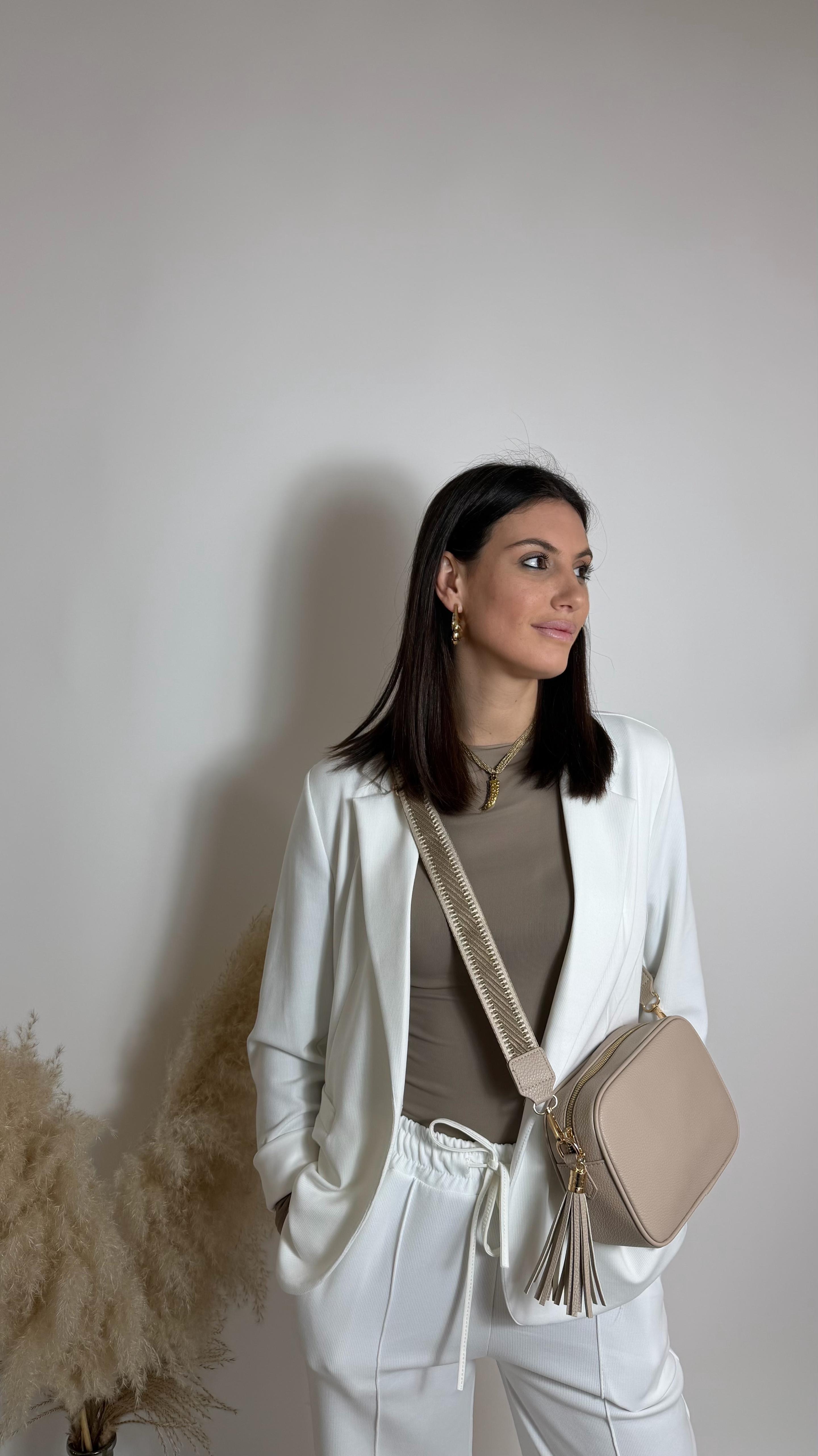 Coordinato Daily Rib Bianco