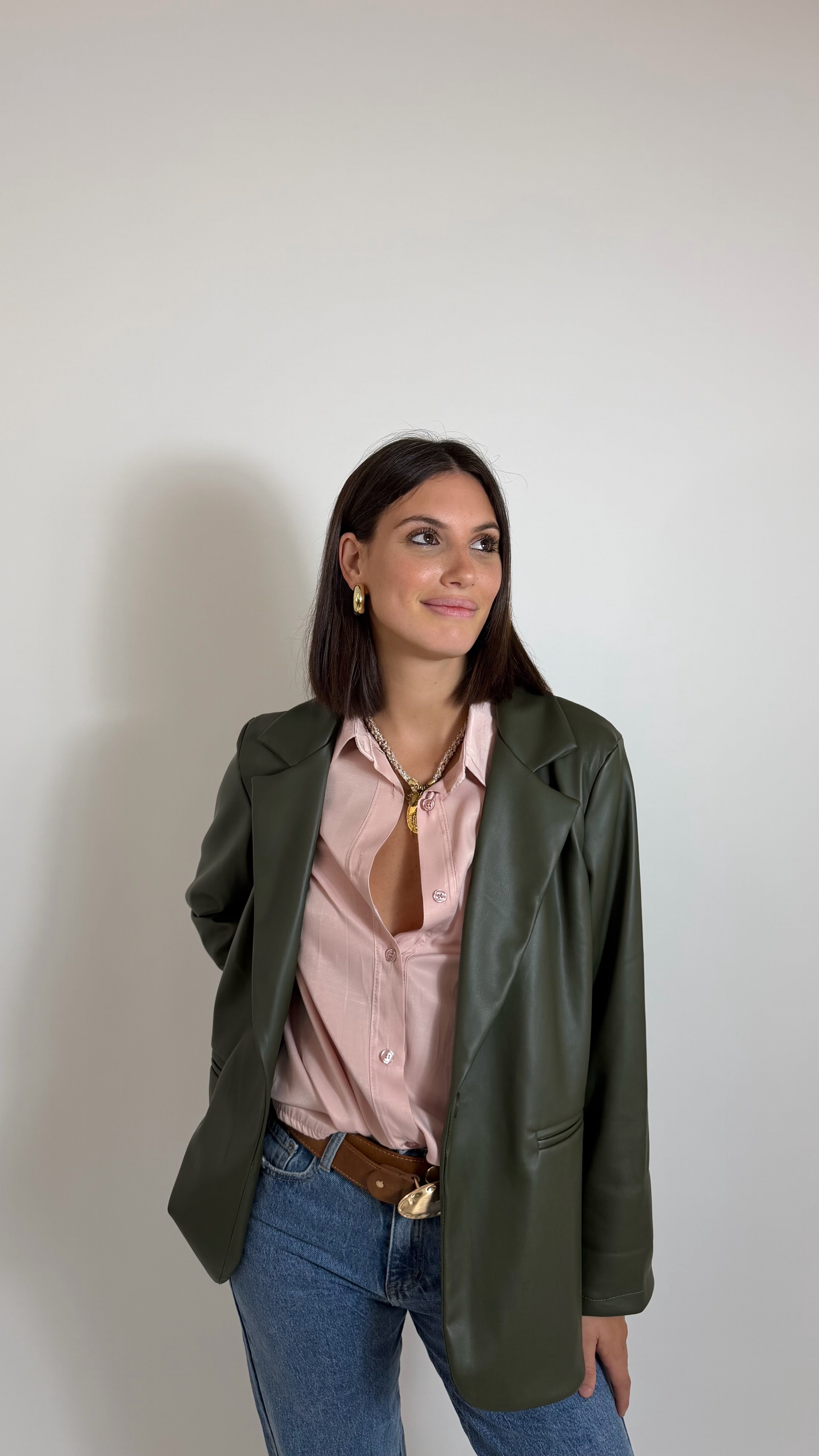 Blazer Ecopelle Verde Utility