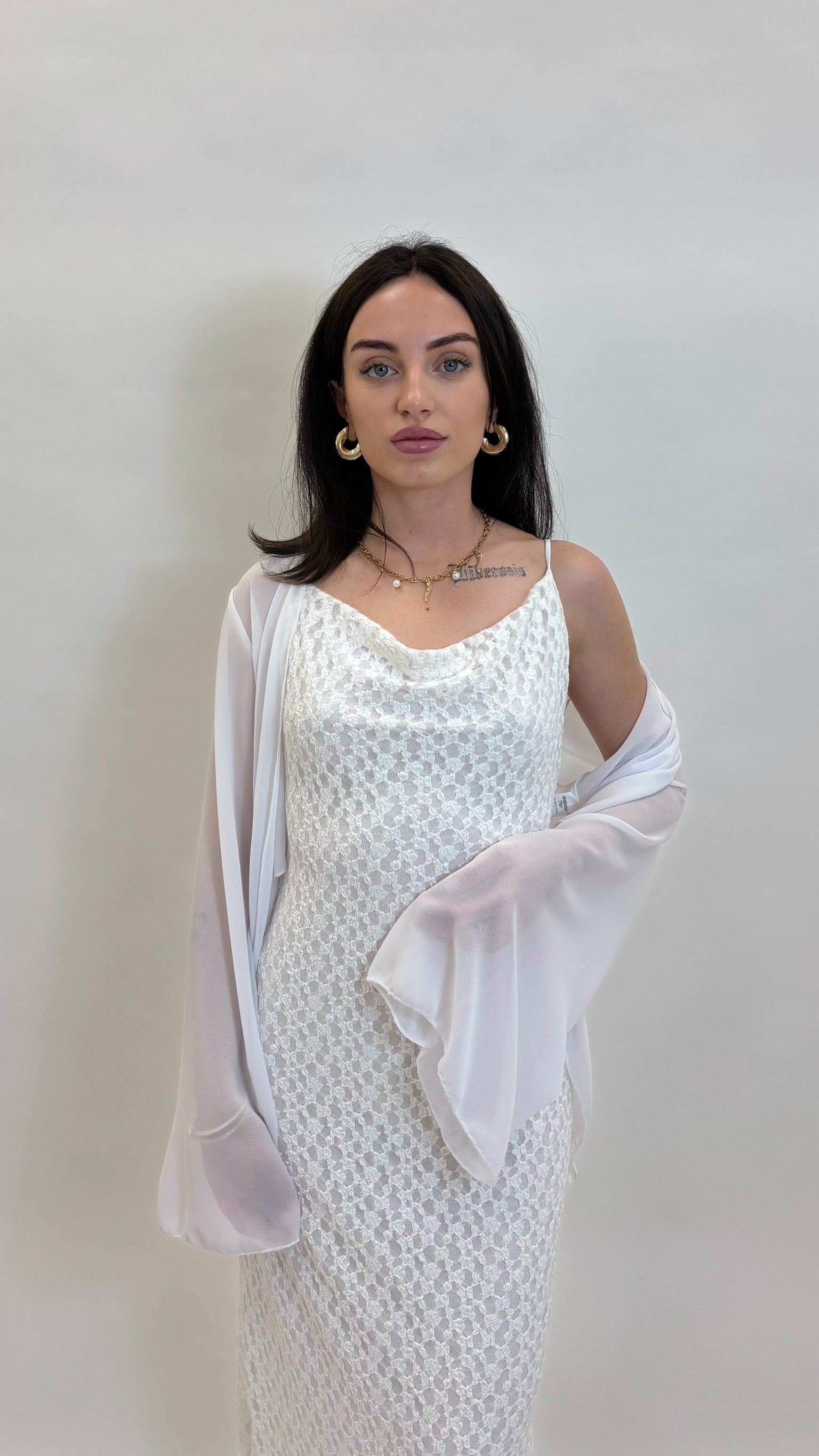 Bolerino Soft Tie Bianco