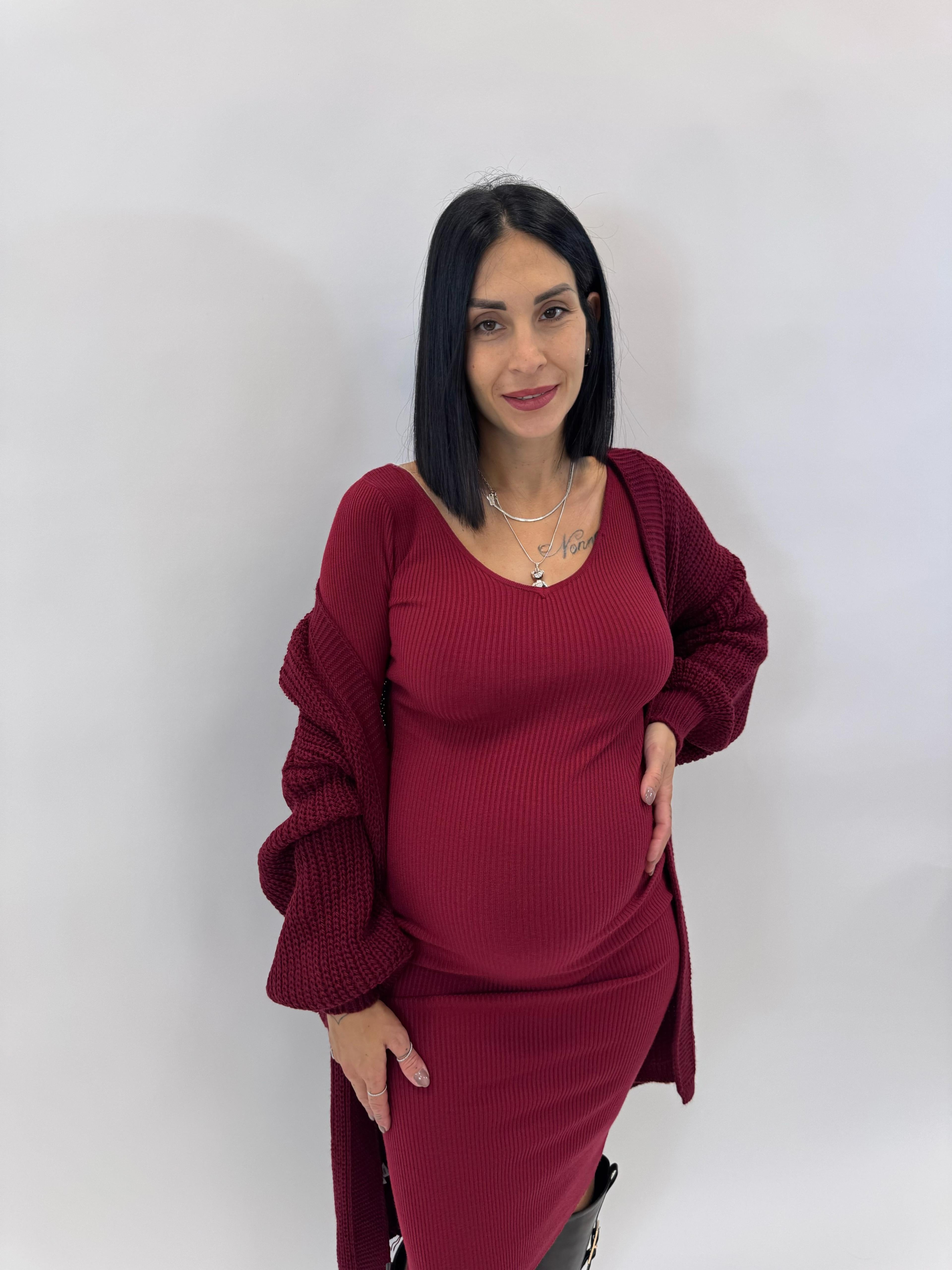 Abito “Non Puoi Farne A Meno” Rosso India