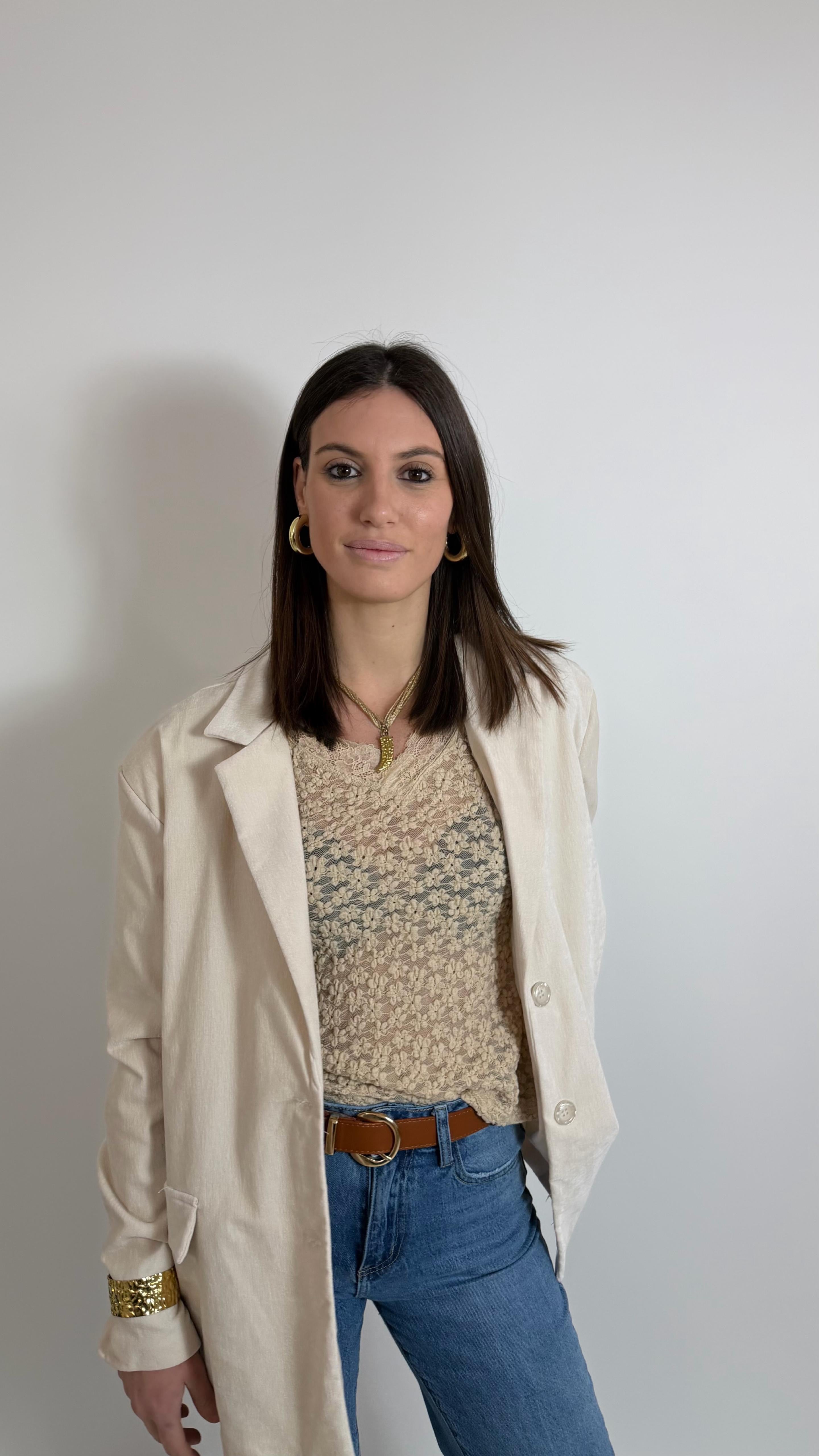 Giacca Elegance Burro